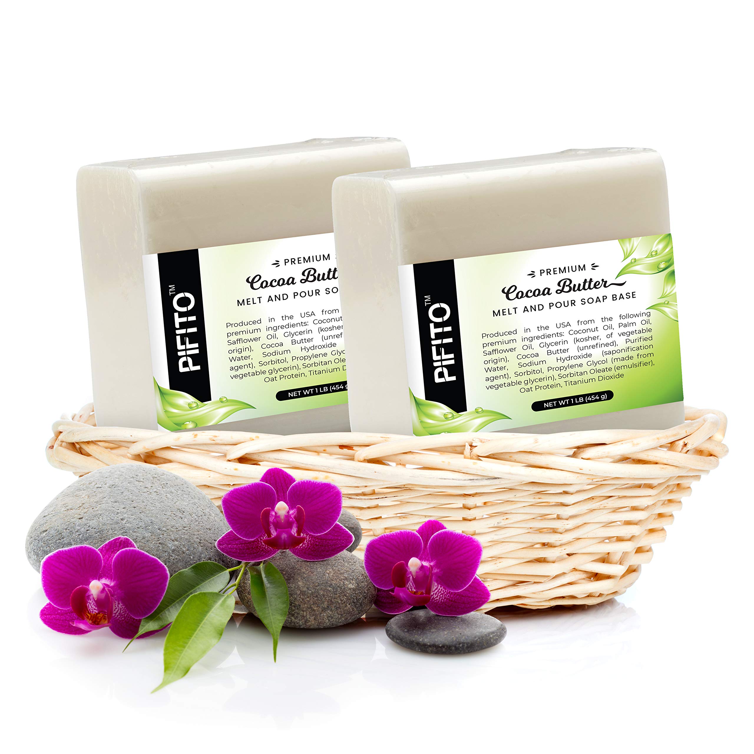 Buy Pifito Cocoa Butter Melt and Pour Soap Base (3 lb) │ Premium 100