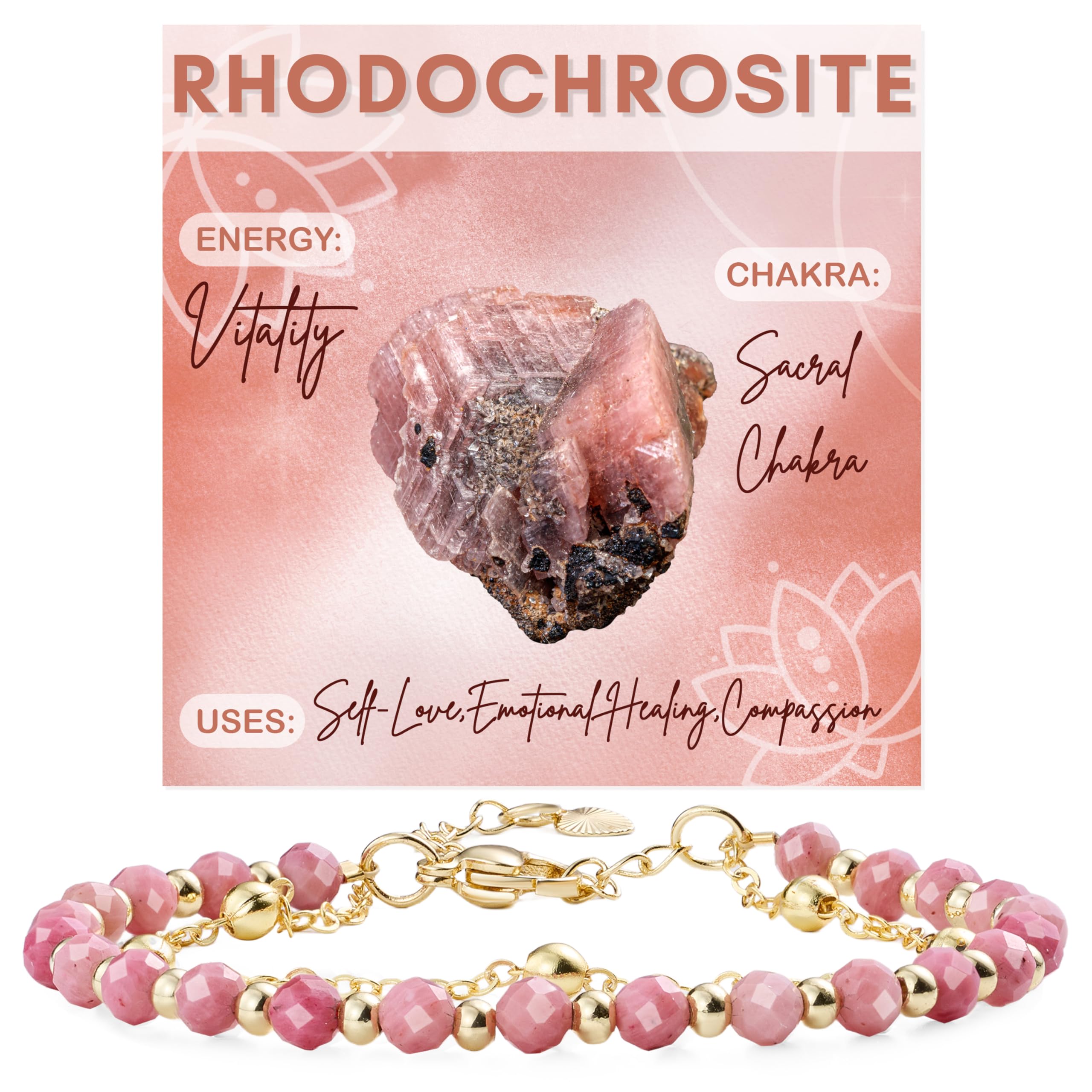 Farfume Edelstein Perlen Armband für Frauen, 4mm Kristall Silber 925 Naturstein Schmuck Elastisch Armbänder Damen, Chakra Spirituelle Charms Armbänder Valentinstag Geschenke