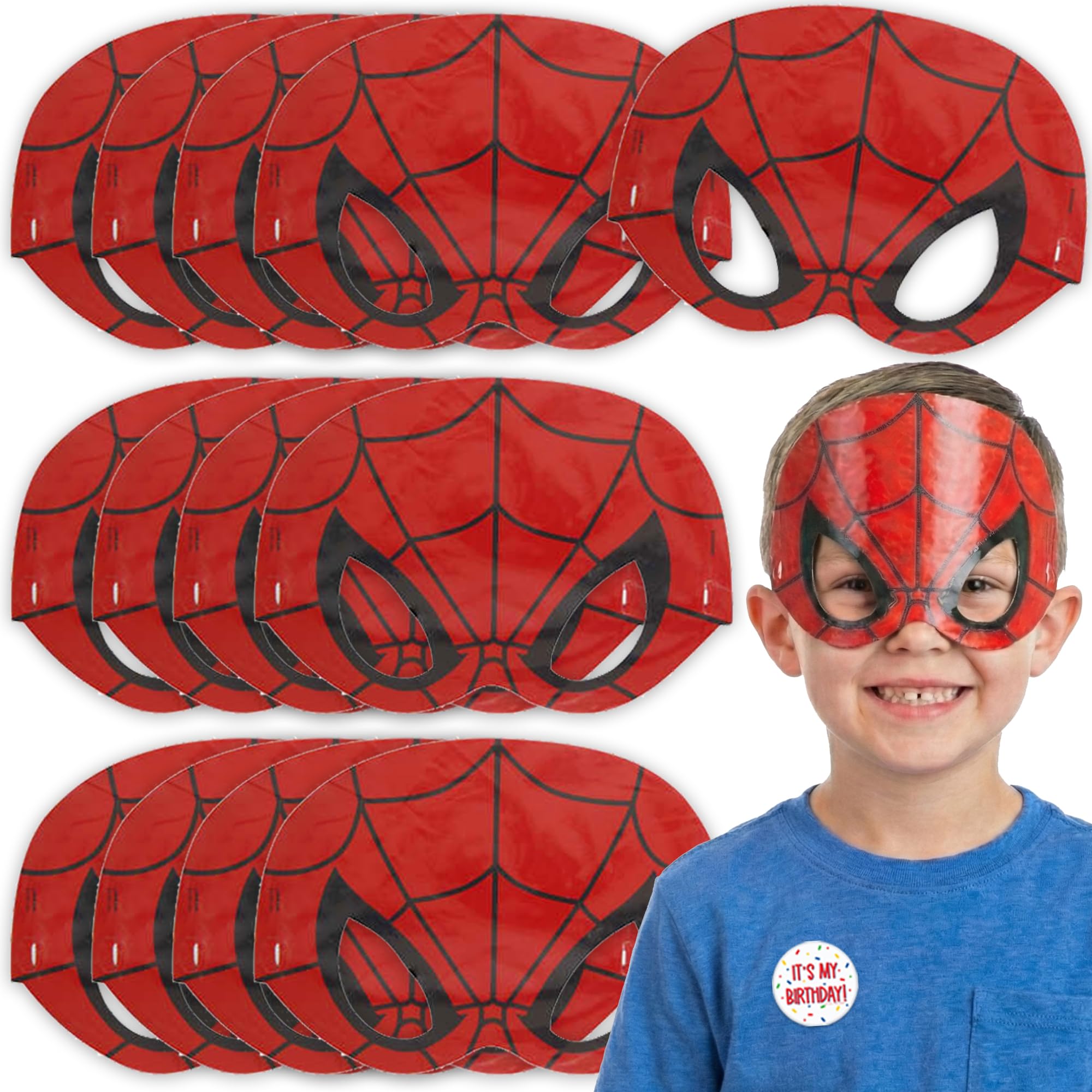 Unique Spiderman Party Favors and Birthday Decorations - Spider Man Masks - Officially Licensed 16