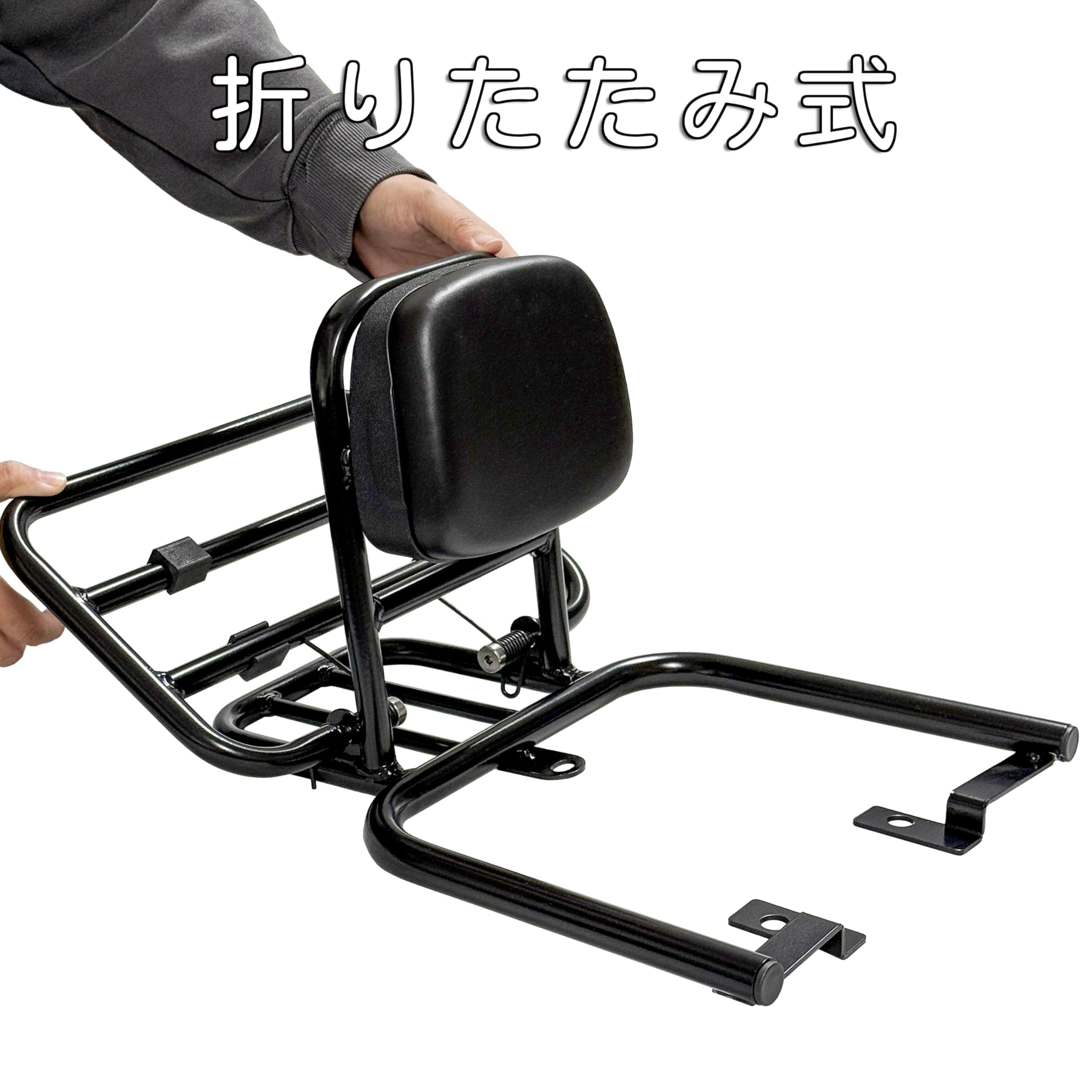 Amazon | JISYIWOW バイク バックレスト リアキャリア付き ホンダ