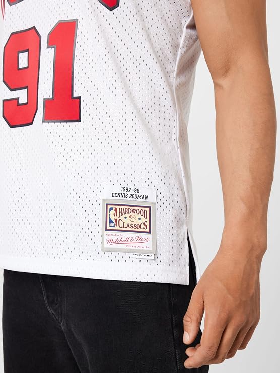 Mitchell & Ness NBA Chicago Bulls Dennis Rodman #91 1997-98