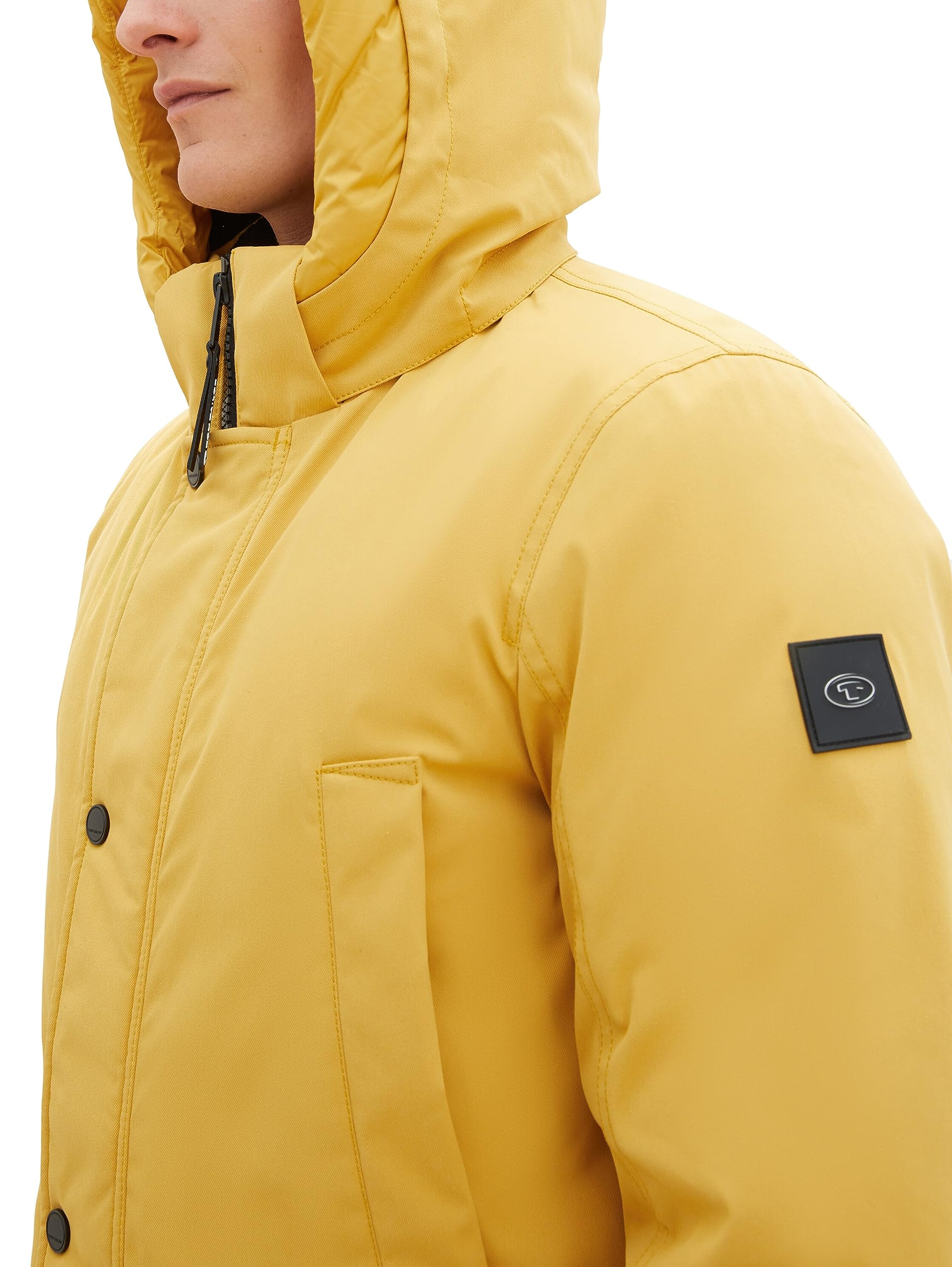 TOM TAILOR Herren Arctic Winterpaka mit Abnehmbarer Kapuze – Ansicht 2