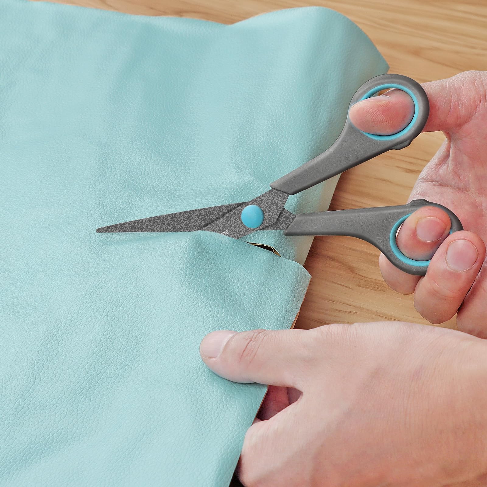 Asdirne Allzweckschere 4er-Set – Teflon Beschichtet, Ergonomisch, Für Basteln, Büro & Schule
