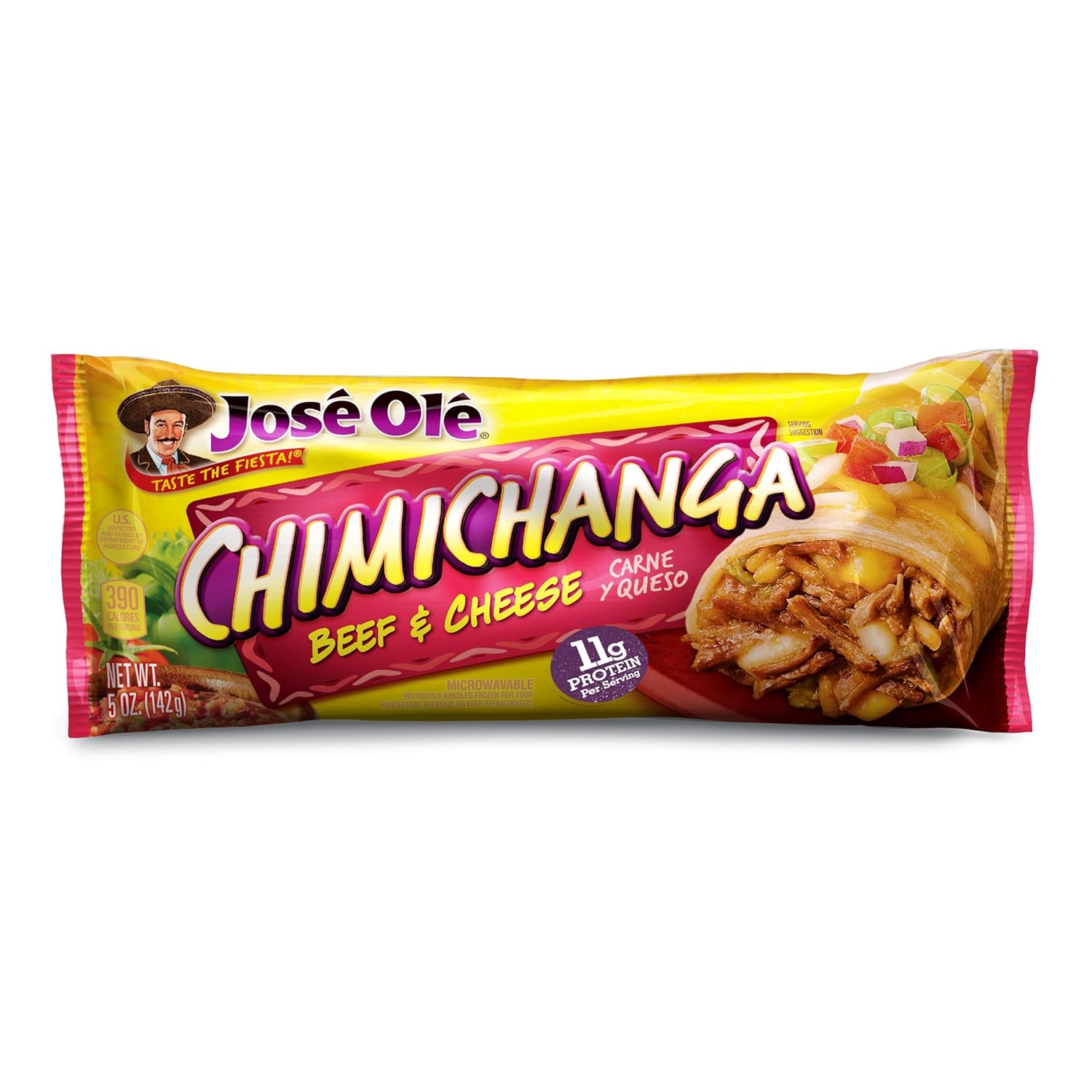 Jose Ole Chimichanga Beef Cheese 5 Oz