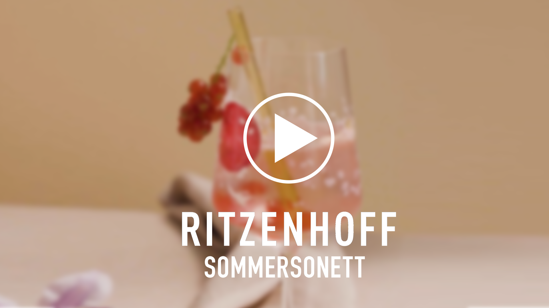 RITZENHOFF Wasserglas-Set Allround-Glas SOMMERSONETT #3 / #4 je 500 ml 2 Stück