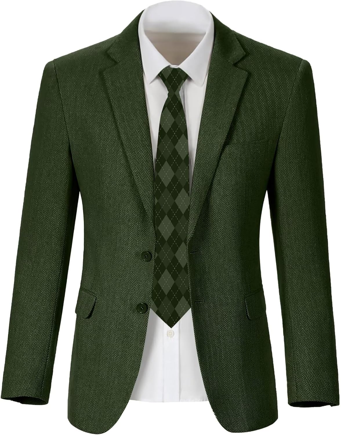 Kids Blazers for Boys Suit Blazer Tweed Herringbone Retro Tuxedo Boys' Fashion Homecoming