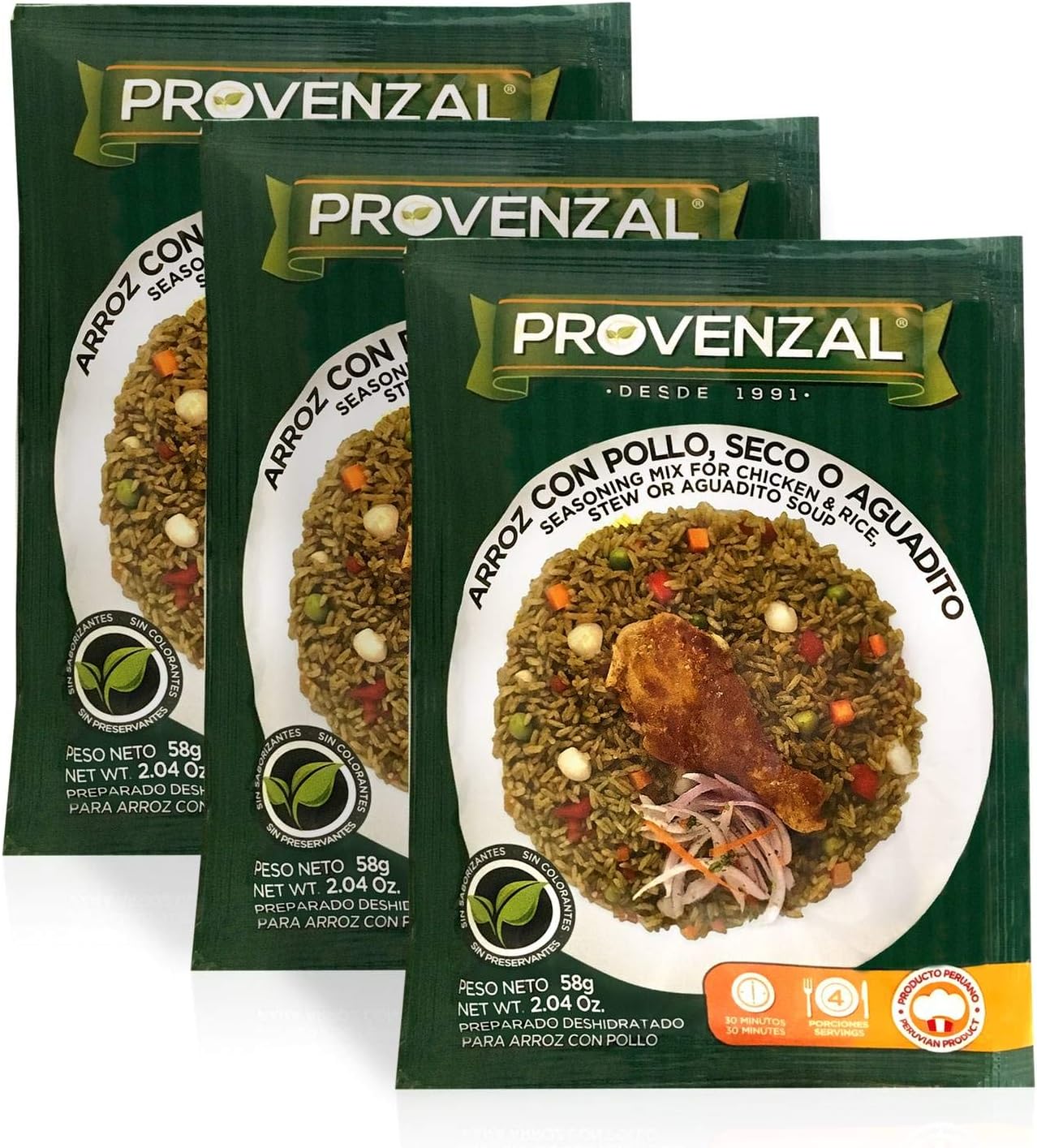 Provenzal 3 pack of 2.04 oz each - 3 sobres_AB