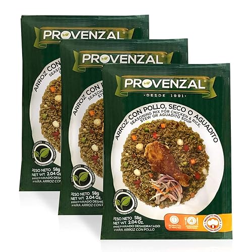 Provenzal Paquete de 3 unidades de 2.04 onzas cada uno, 3 sobres_AB