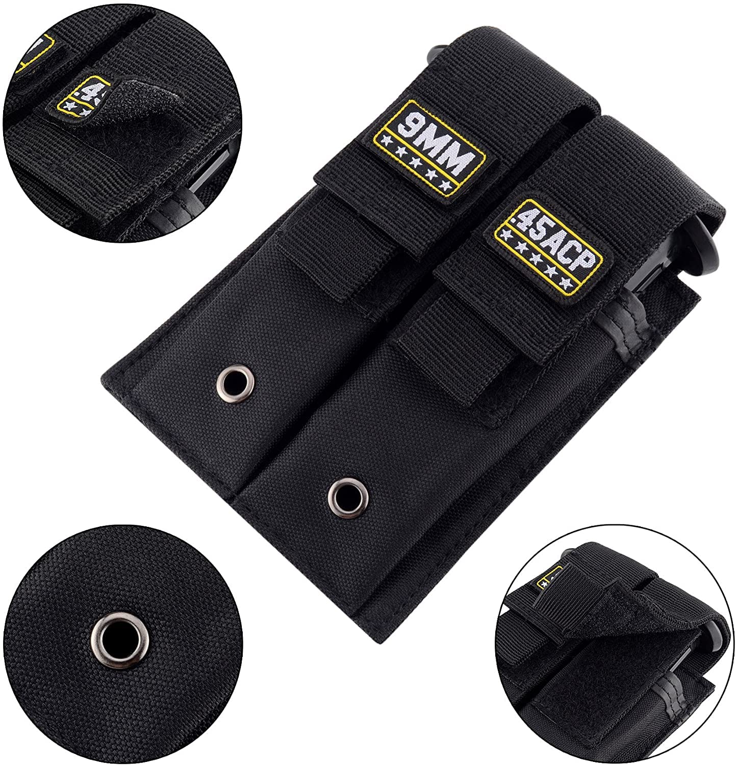 Amazon | Ideagle マグポーチ マガジンポーチ ハンドガン 2連 Molle