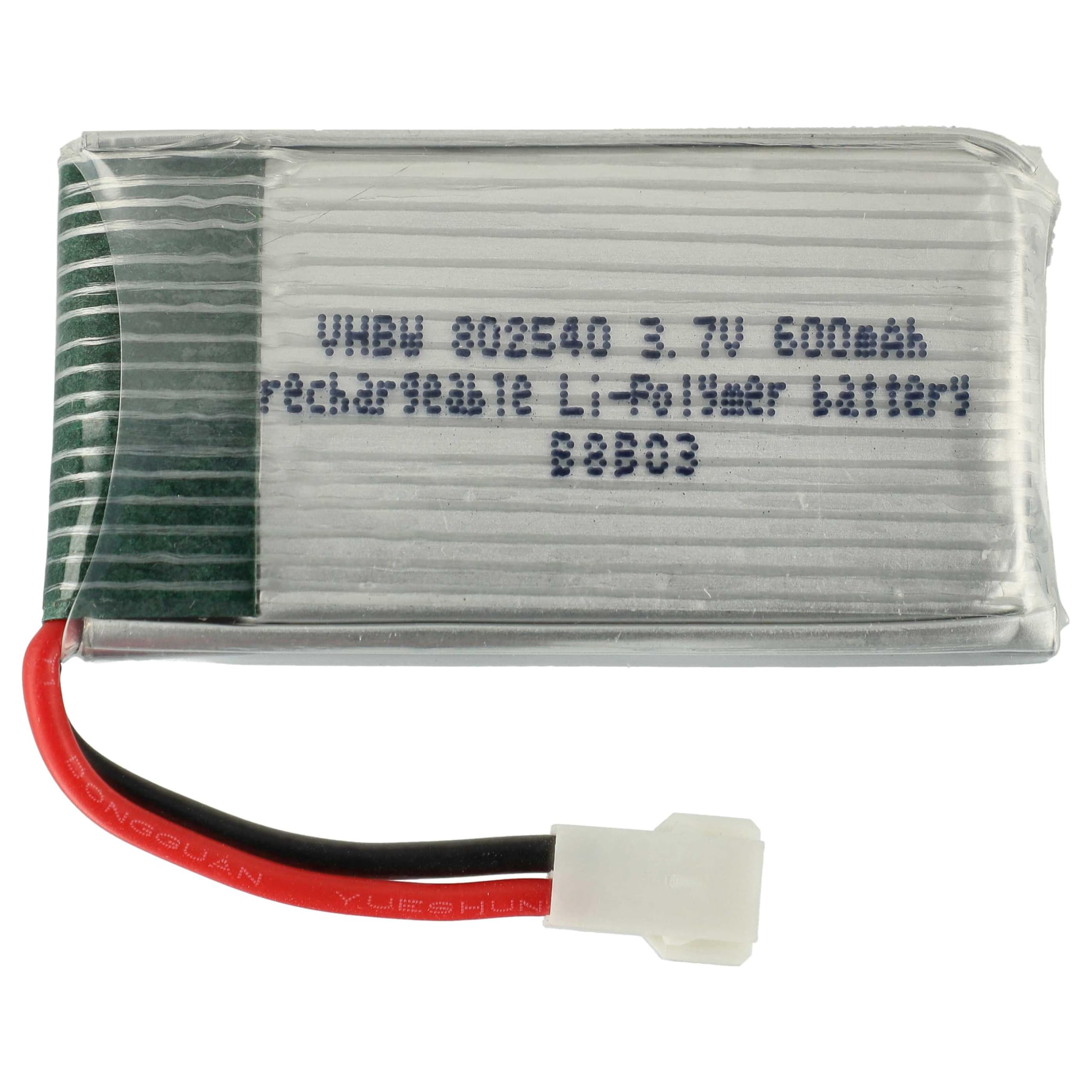 Batteria Lipo 752540 3.7V 500mAh Per Drone Syma X5c, X5sw, M68, Cheerson Cx-3, Con Caricatore