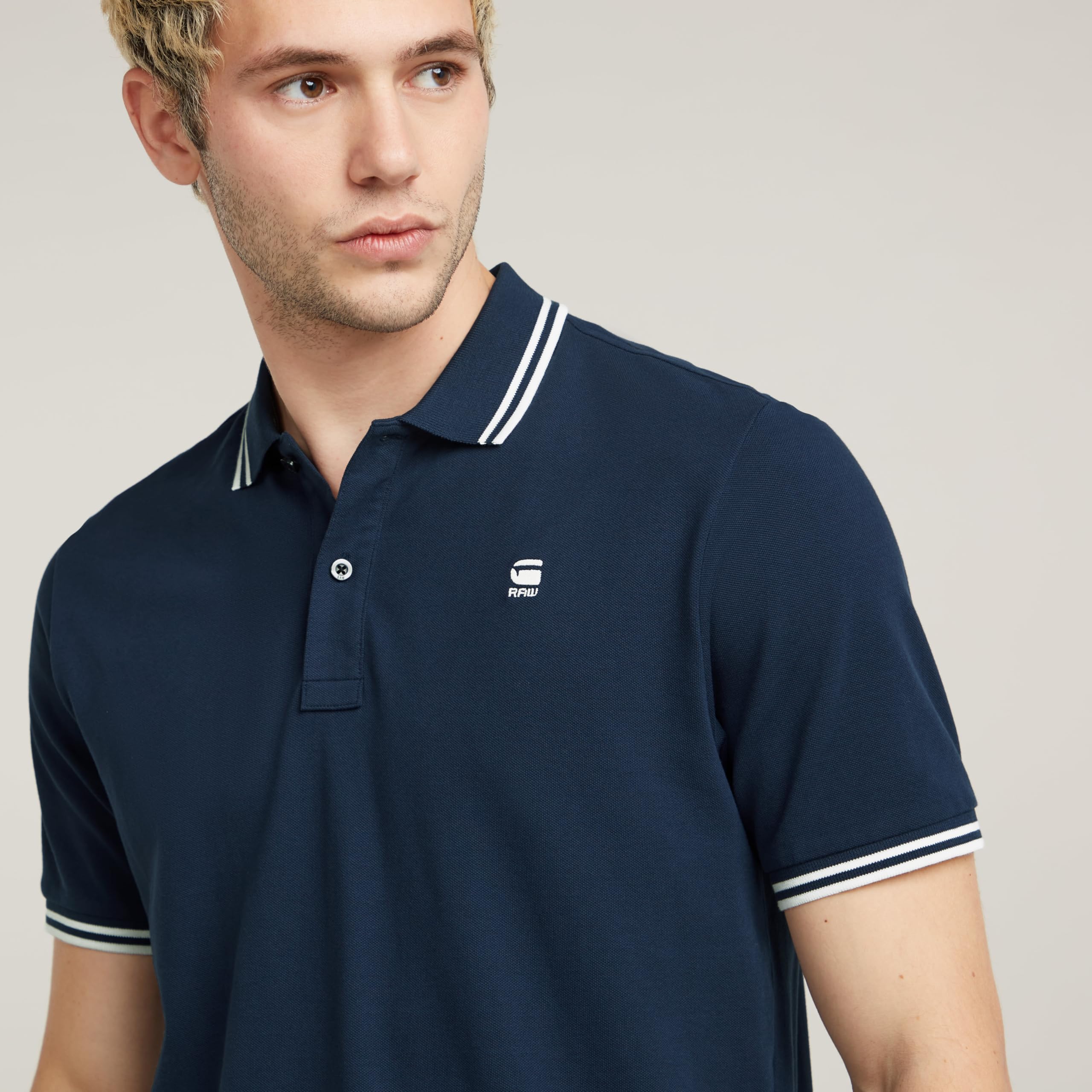 G-Star Dunda Slim Stripe Polo Uomo