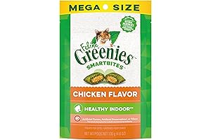 Feline Smartbites Chicken Flavor Greenies Treats for Cats