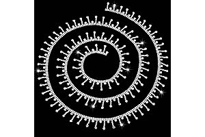 Rhinestone Fringe Trim by the Yard: Elevate Your Creations with Sparkling Elegance