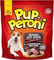 Vista 20 de Pup-Peroni Golosinas para perros, sabor original a tocino, 5.6 onzas (paquete de 8), hechas con tocino real