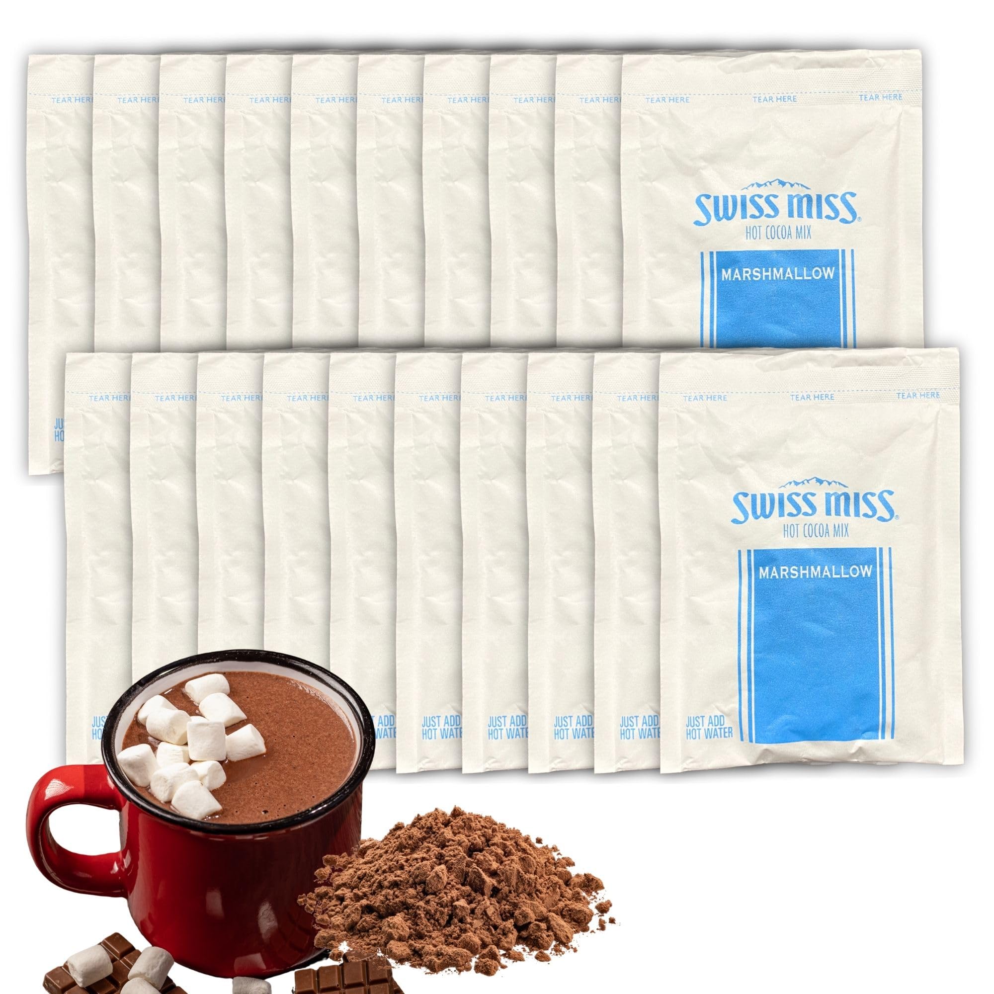 ココアページです。 Amazon.co.jp: スイスミス ココアミックス マシュマロ 20P セット