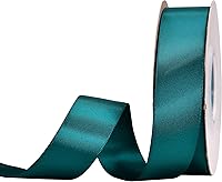 Vista 223 de YAMA Cinta de satén de doble cara, 7/8 pulgadas, 25 yardas para envolver regalos, color rosa