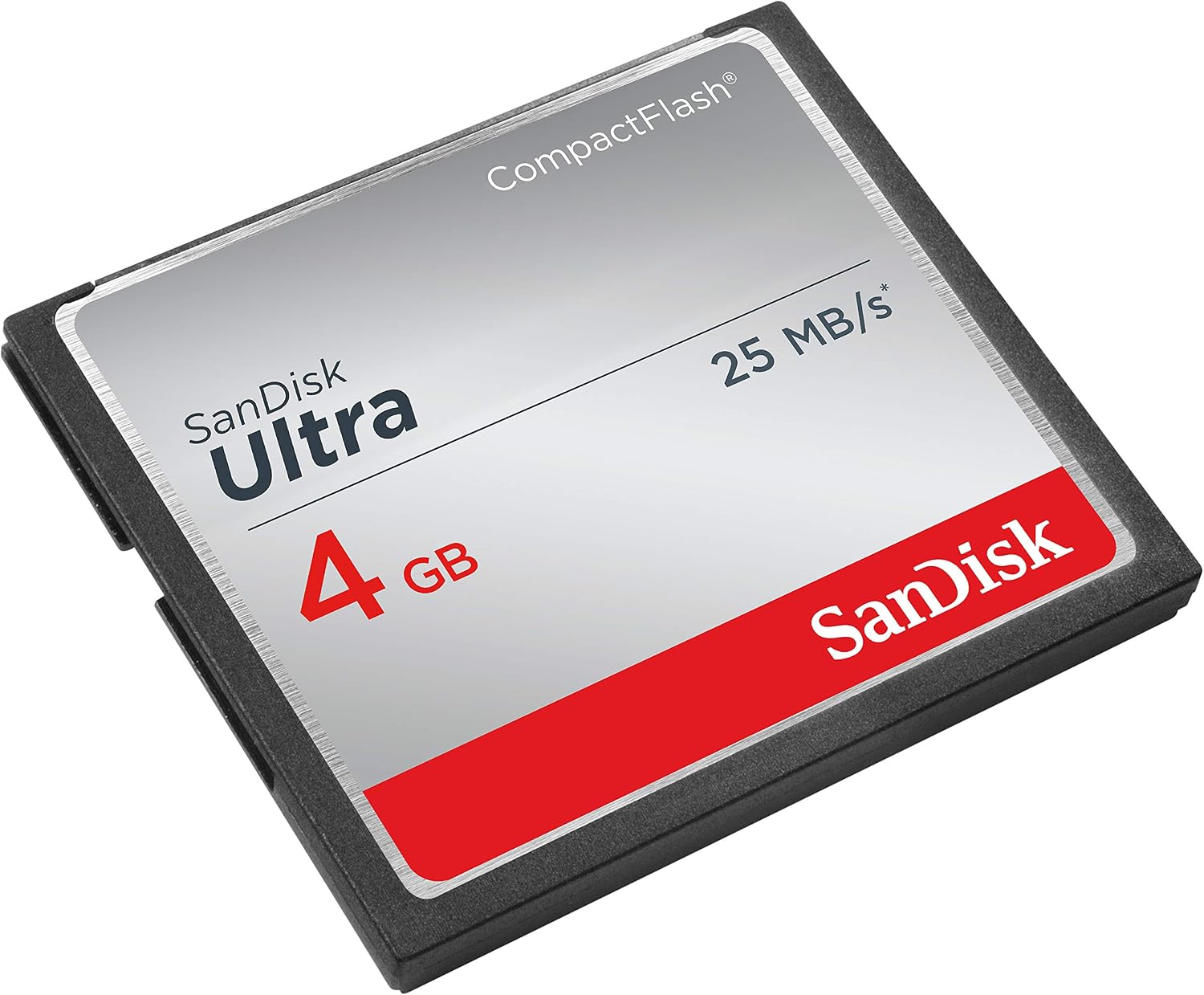 SanDisk Ultra 4GB Compact Flash Memory Card Speed Up To 25MB/s, Frustration-Free Packaging- SDCFHS-004G-AFFP (Label May Change)