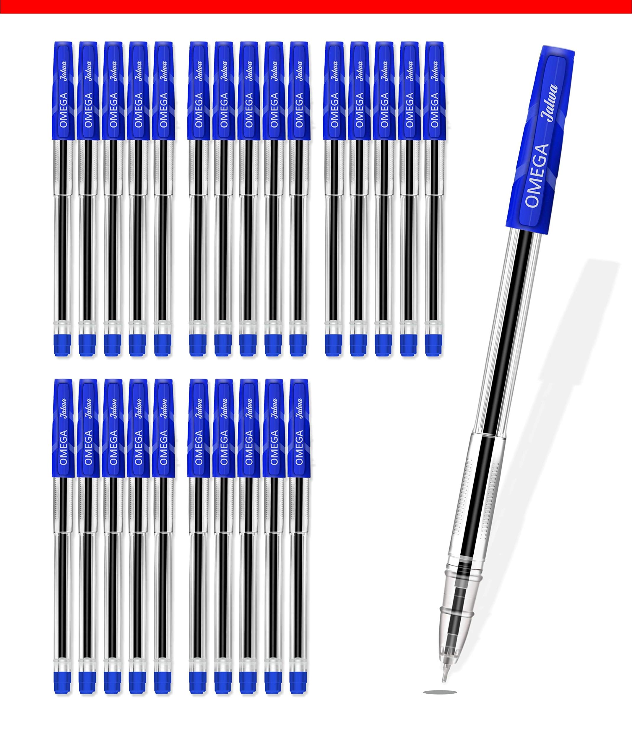 OMEGA Jalwa Crystal Ball Pen Pack of 5 (25 PCS) : Amazon.in