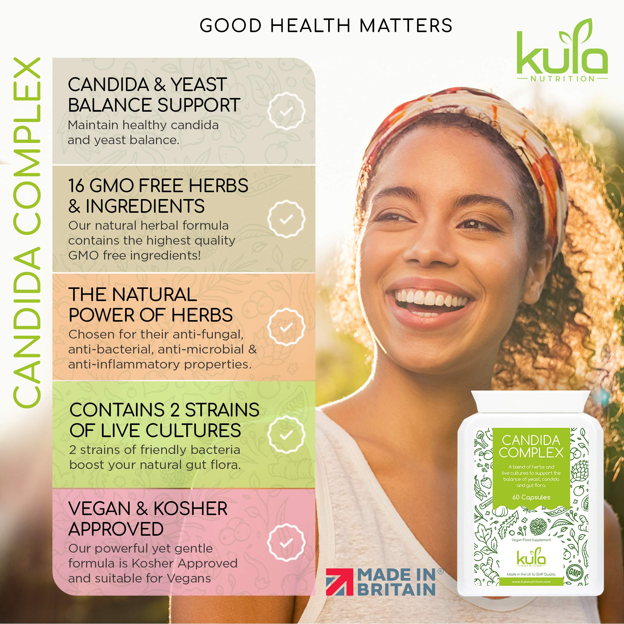 Buy CandiCrush Thrush Treatment 60 Vegan Thrush Tablet Capsules