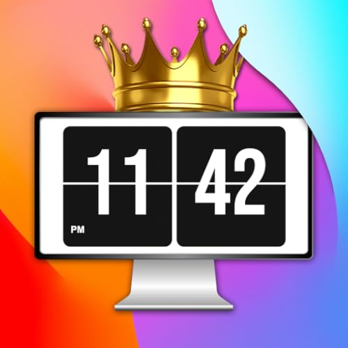 StandBy iOS Screensaver, Date & Time Display Wallpaper, TV Clock Wall, Clock Background, Digital Clock, Analog Clock, Flip Clock, Saver Mode Free Always On Display for Fire TV & Fire Phone & Tablet