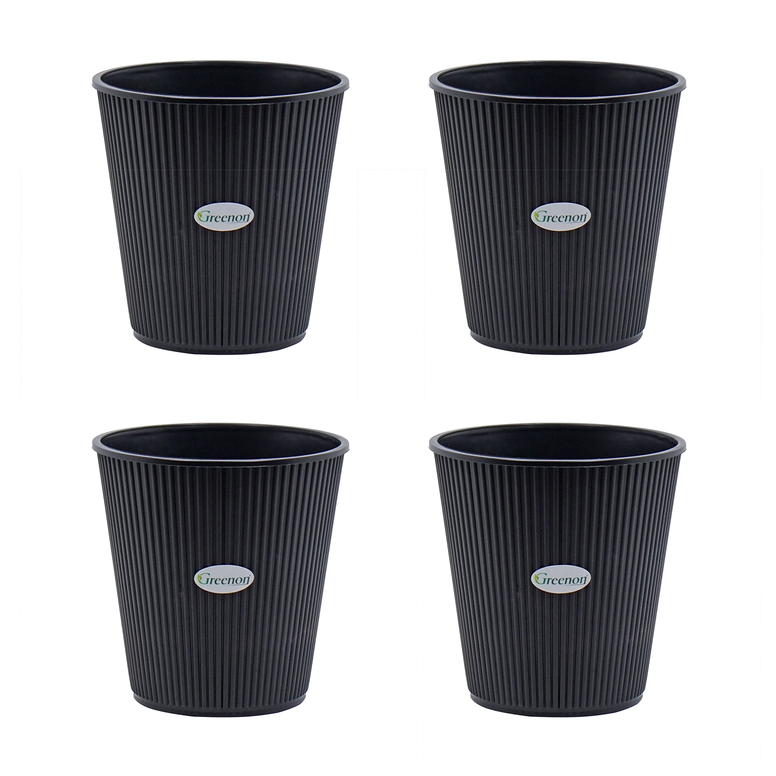 GREENON 7" Self-Watering Plant Pots - Set of 8 -14 GREENON 7" Self-Watering Plant Pots - Set of 8 -14