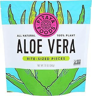 PITAYA PLUS Bite Size Aloe Vera Pieces, 12 OZ