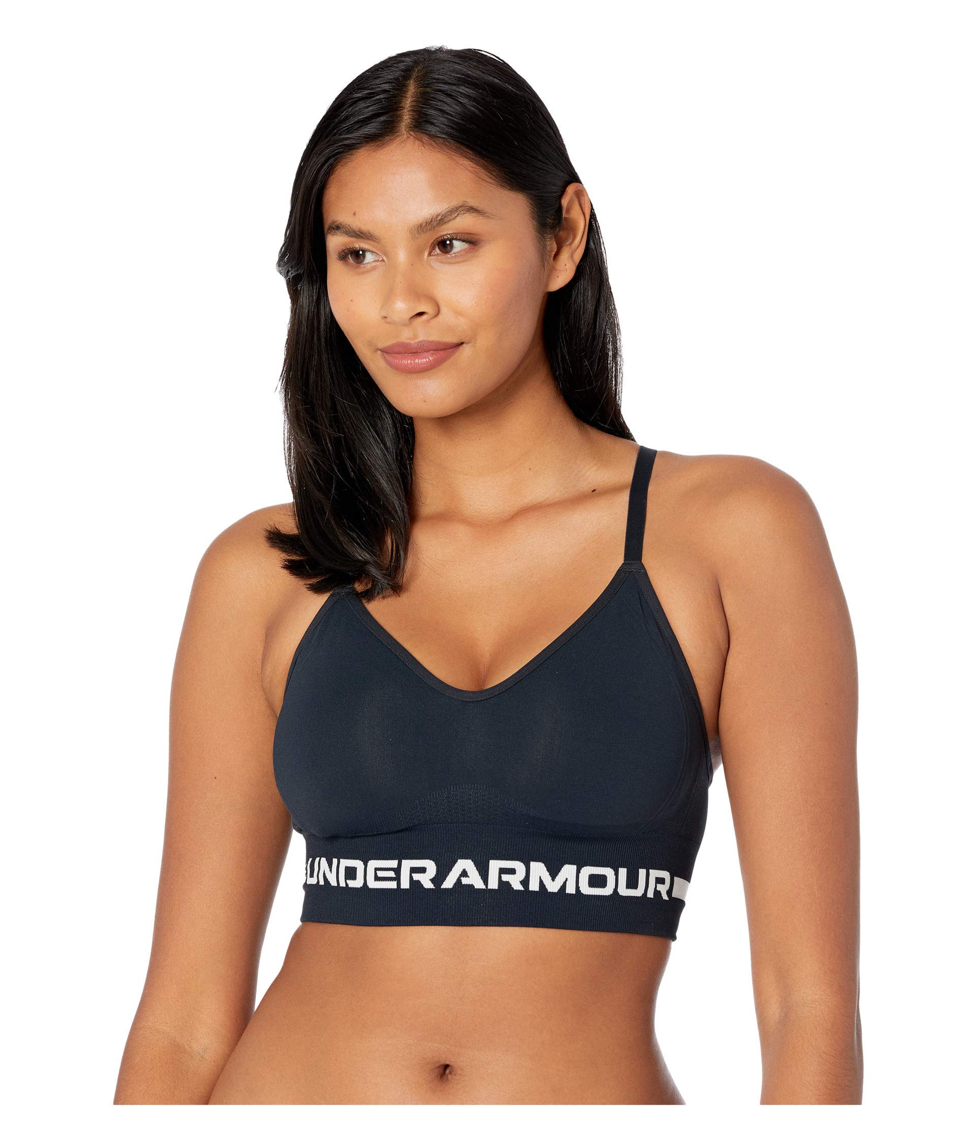 Under Armour Seamless Low Impact Long Sports Bra Soutien-Gorge de Sport Femme (Lot de 1)