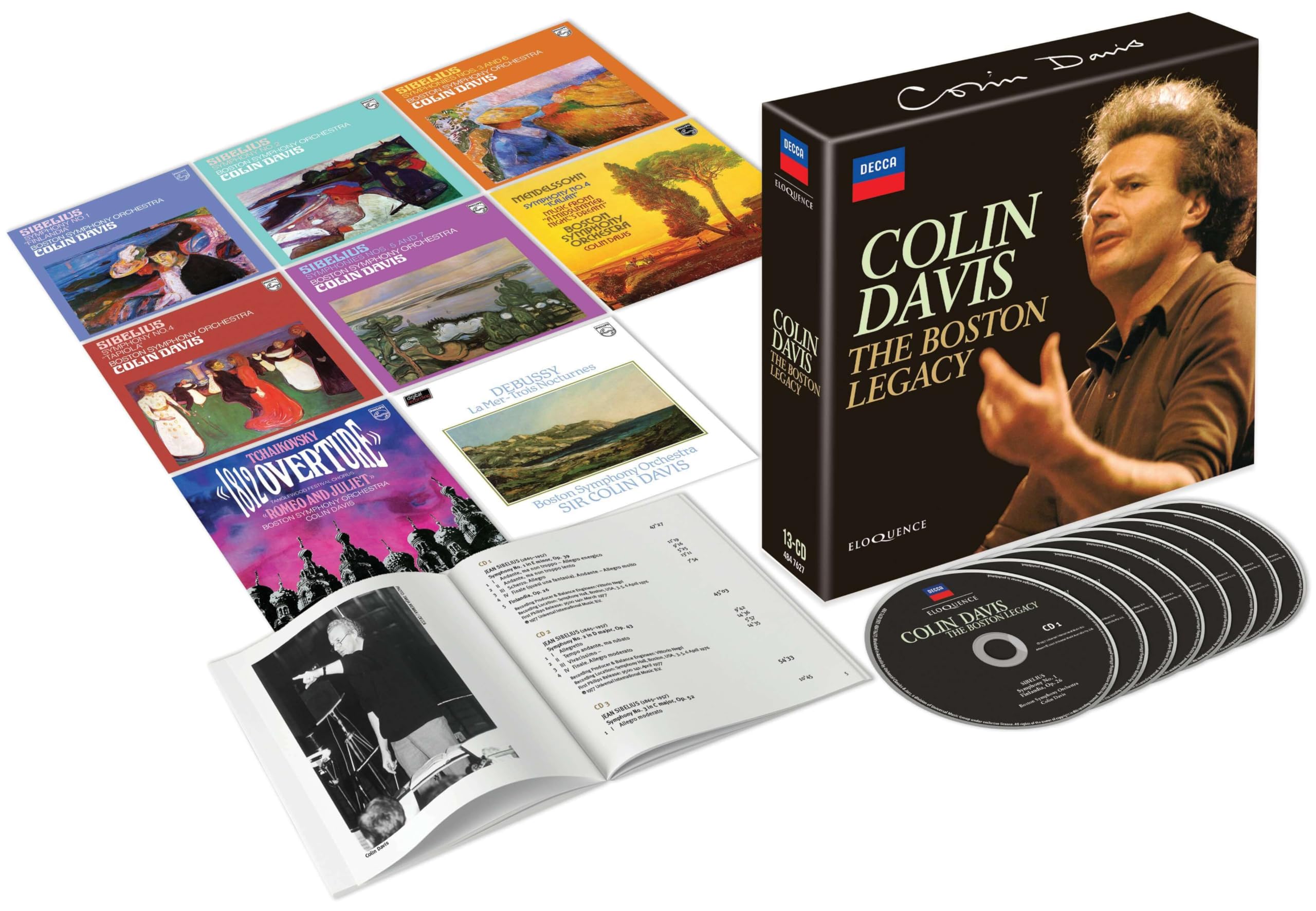 Colin Davis: The Boston Legacy: Amazon.co.uk: CDs & Vinyl