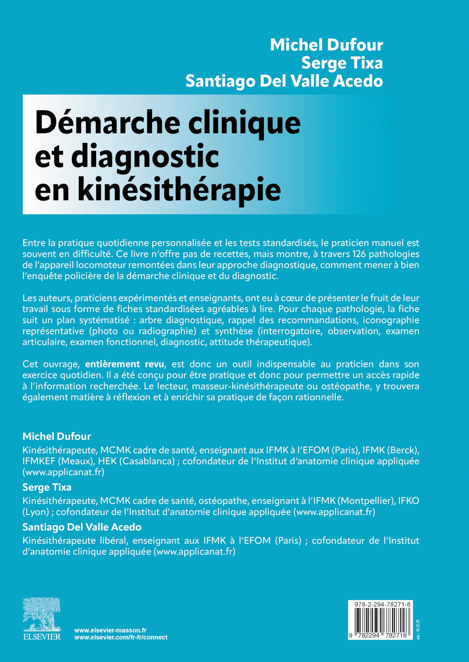 Démarche clinique et diagnostic en kinésithérapie