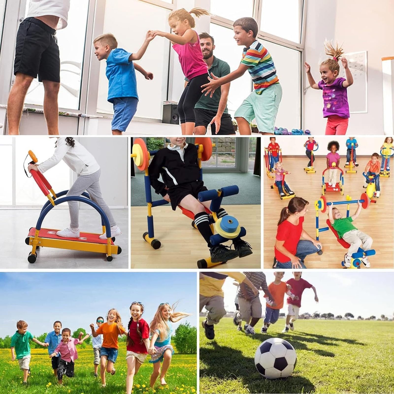 Sprzęt do ćwiczeń fitness dla dzieci, regulowana zabawka do ćwiczeń dla dzieci, sprzęt do ćwiczeń na świeżym powietrzu dla dzieci, pomysł na prezent dla chłopców i dziewcząt w wieku 3-12 lat