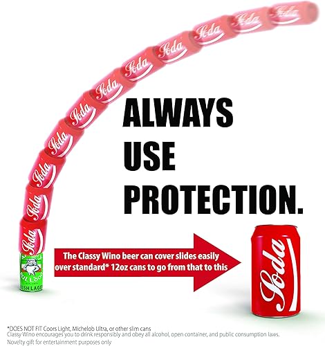 Miniatura 2 de Juego de fundas ocultas para frascos y latas de cerveza para ocultar alcohol 2 discretos frascos de protección solar y 2 cubiertas para latas de