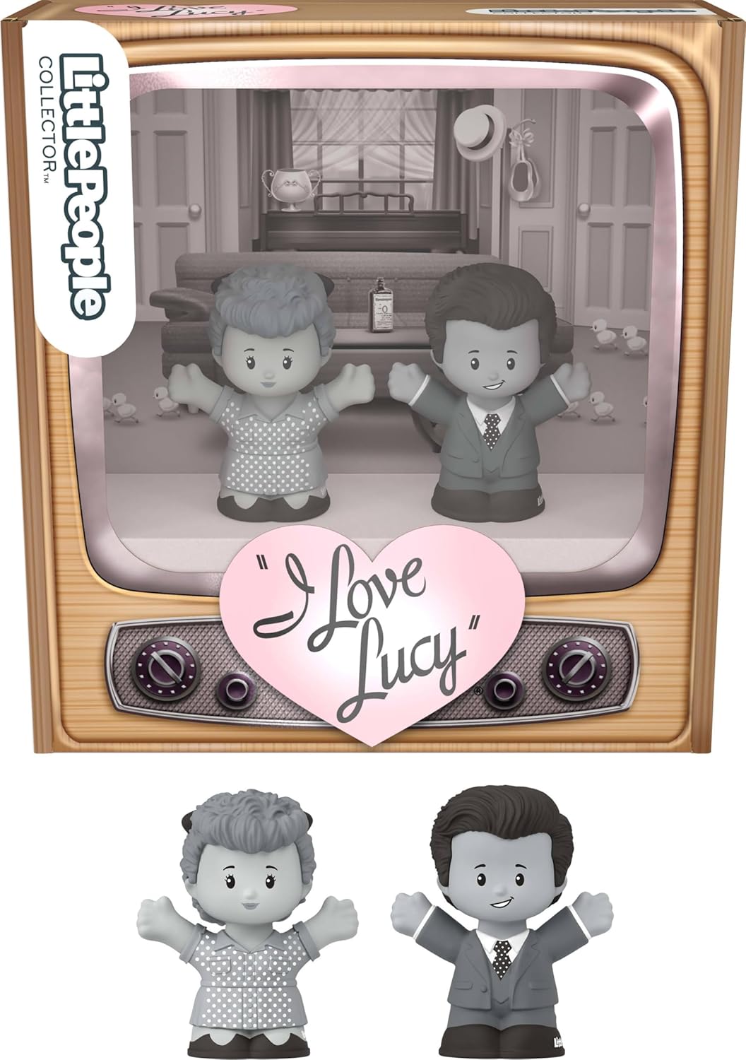 Little People Collector I Love Lucy: Lucy and Ricky Special Edition Figure Set for Adults & Fans in Display Package (Amazon Exclusive)
