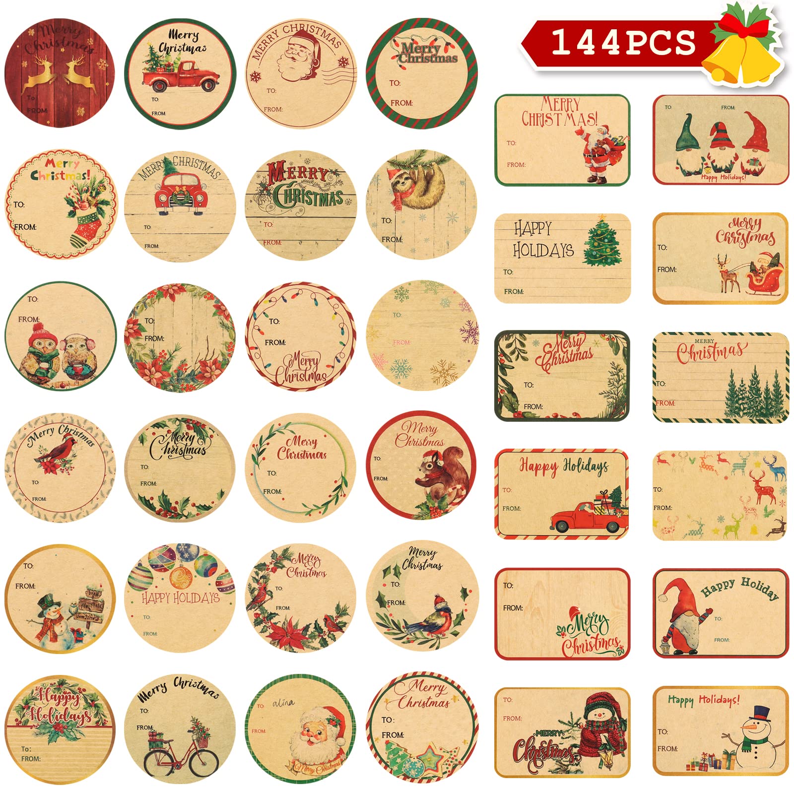 Pourquoi Orner Les Cadeaux De Noël D'étiquettes Cadeau à Imprimer