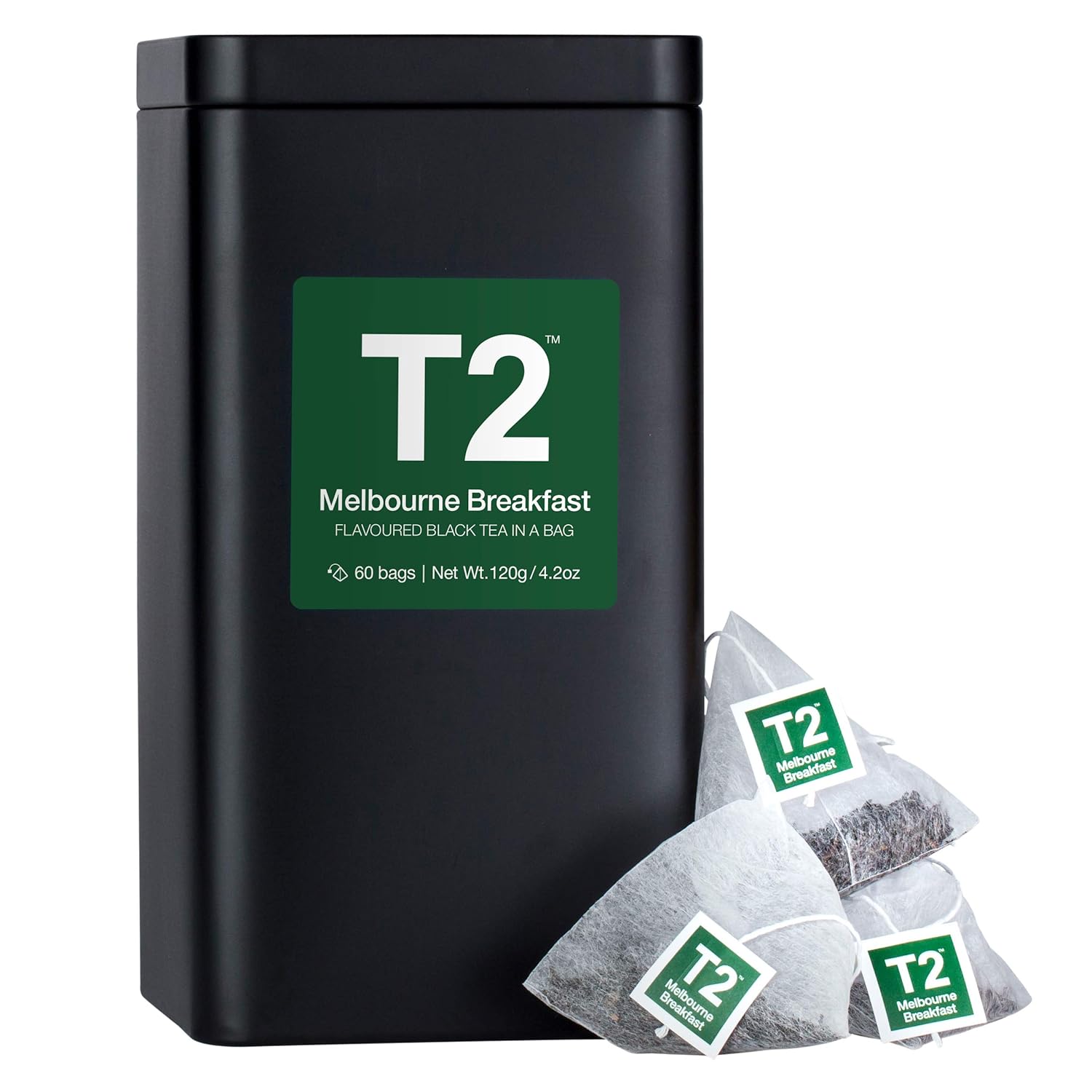 T2 Tea Melbourne Breakfast Black Tea, Tea Bags in Tea
