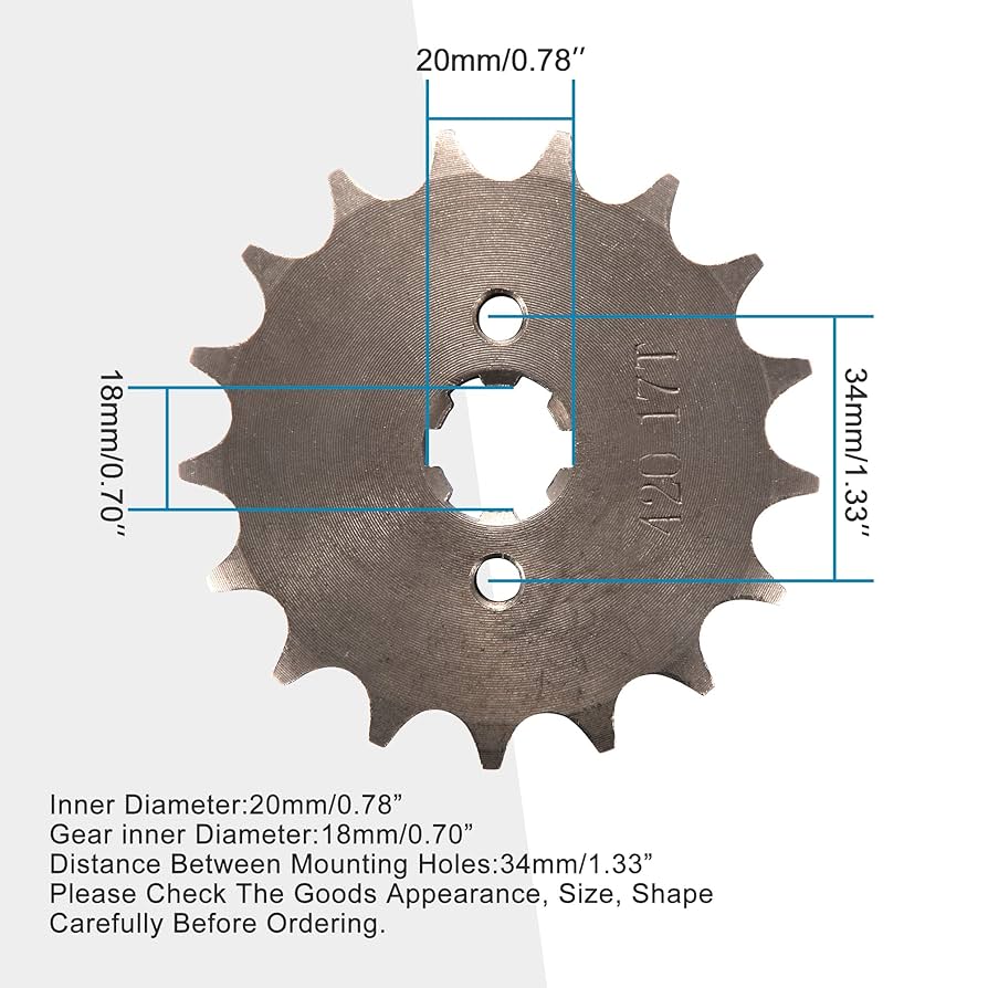 もんぶらん Amazon.com: GOOFIT 20mm Drive Front Sprocket for 50cc 70cc