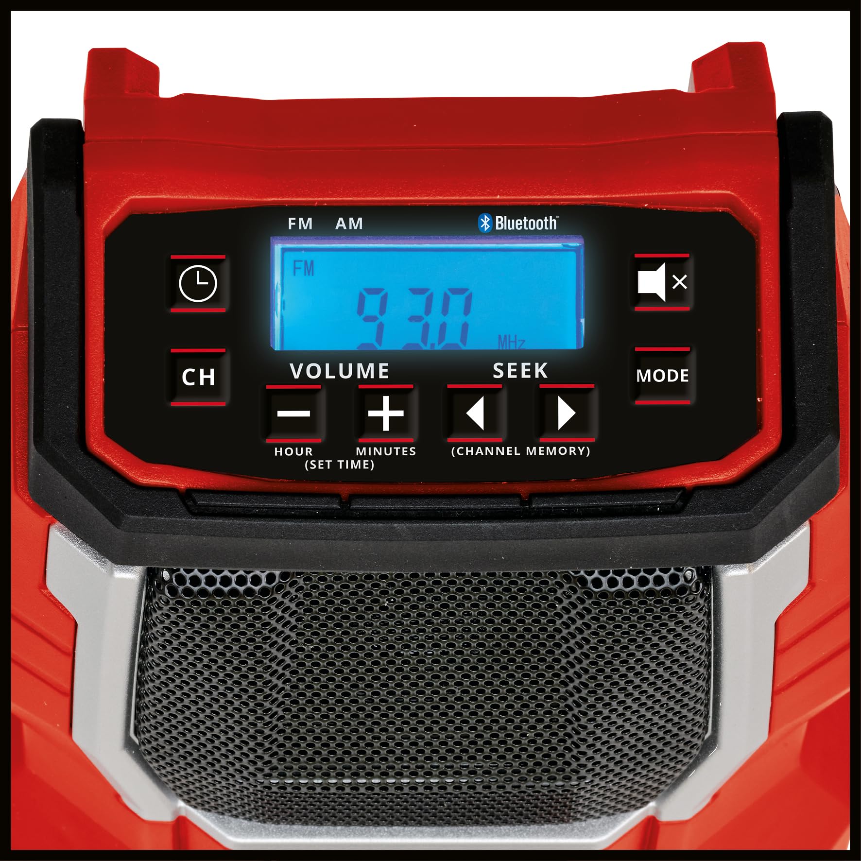 Einhell Akku-Radio TC-AR 18 Li - Solo (Lithium Ionen, 18 V, Power X-Change, AM/FM, Bluetooth, ohne Akku und Ladegerät)