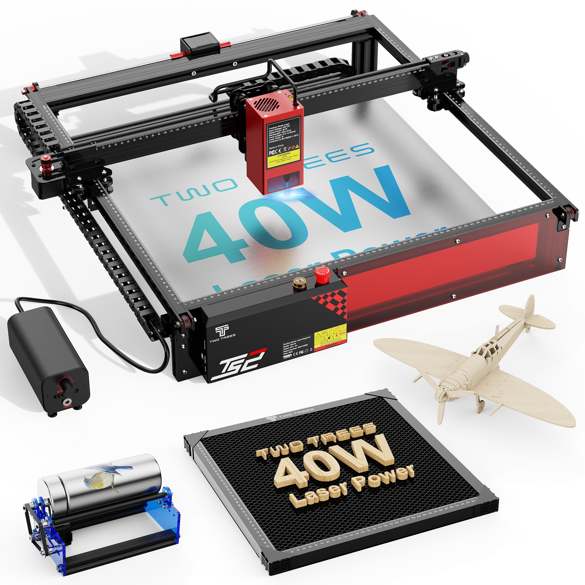 Amazon.com: 40000mW Laser Engraver Machine Twotrees TS2 Laser