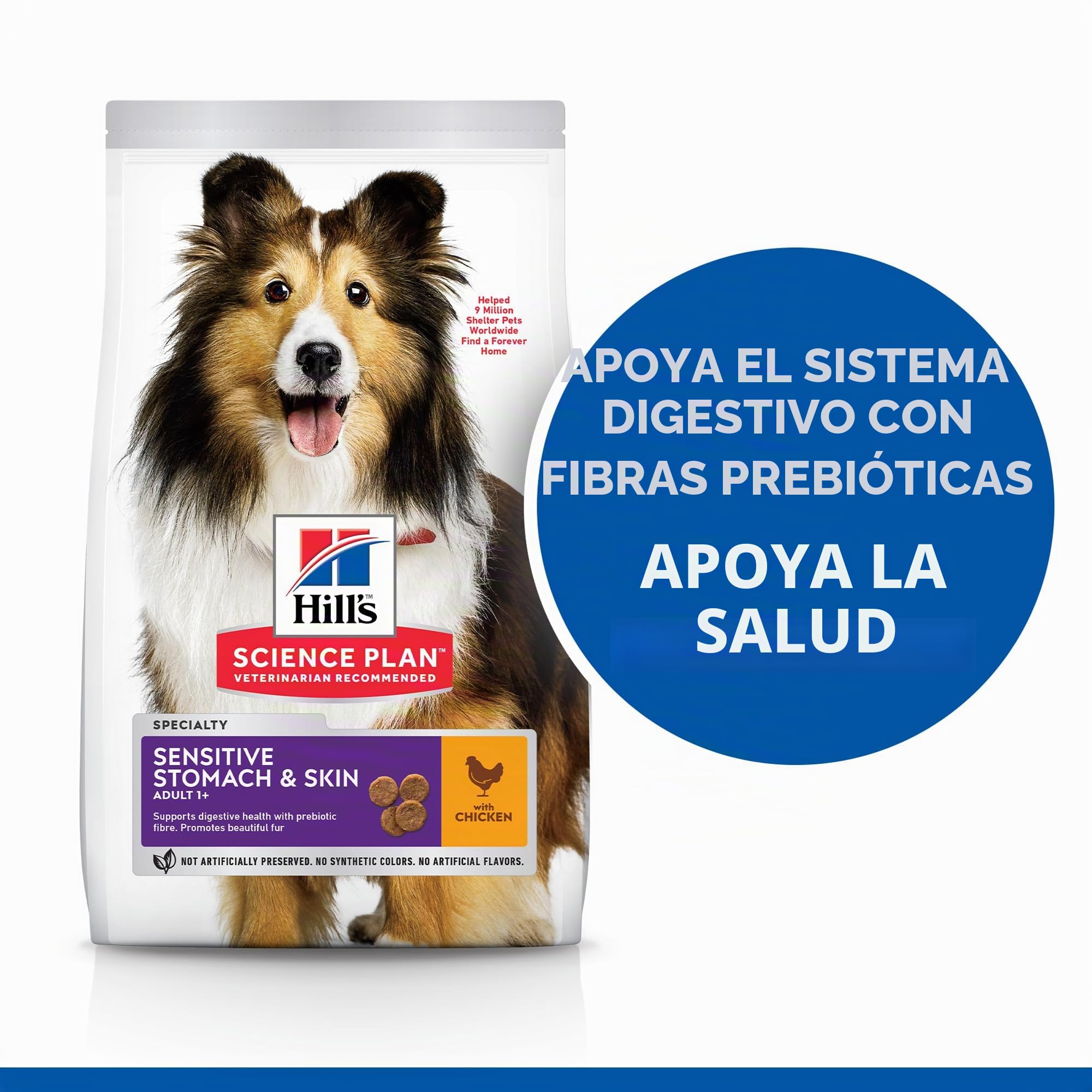HILLS SCIE HSP Canine Adult Sensitive Stomach Skin Medium Pollo 14KG