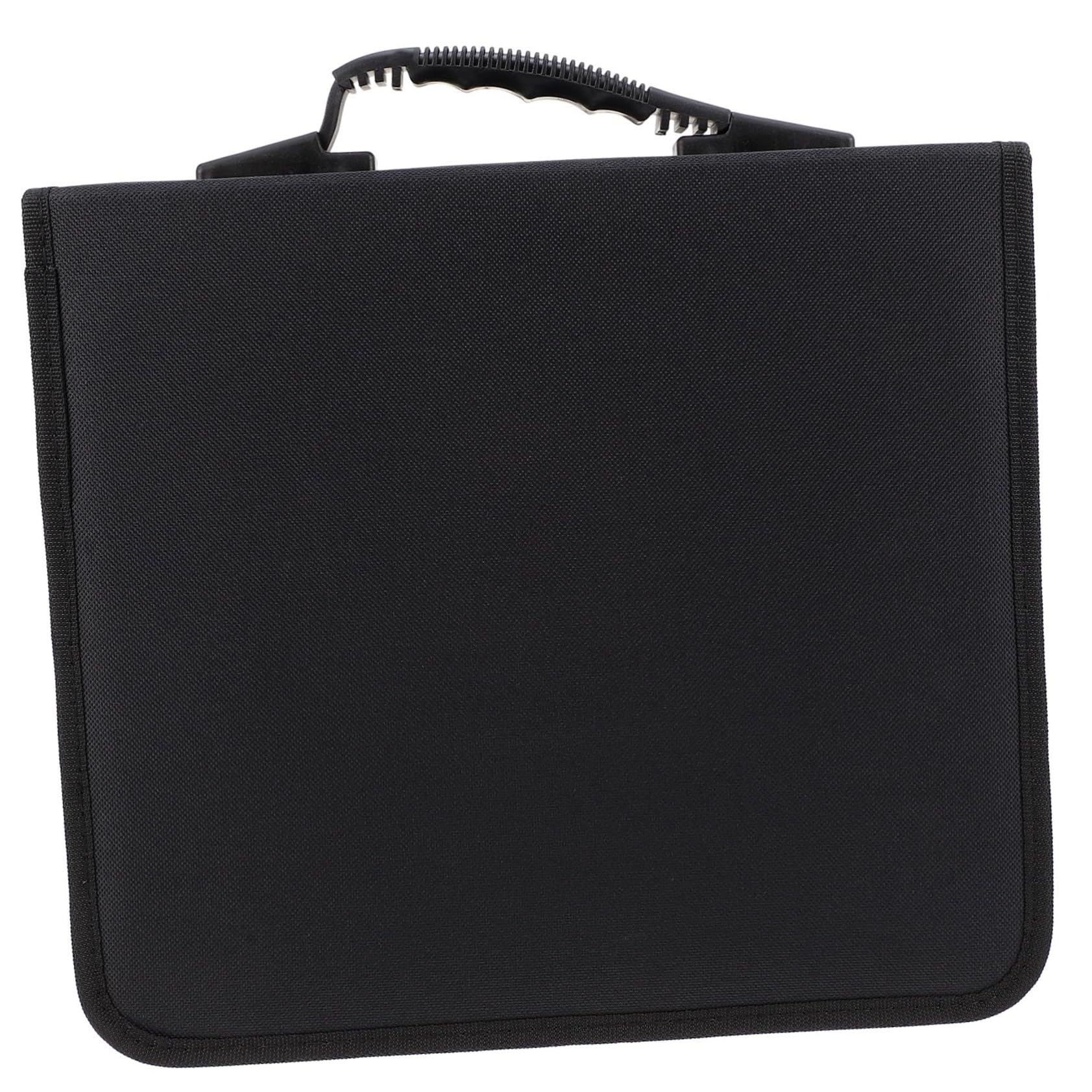 Alipis Capacity CD Dvd Storage Bag Organizer Oxford Cloth Case Efficient Disc Protection Zipper Closure Portable Holder for Home and Travel Use