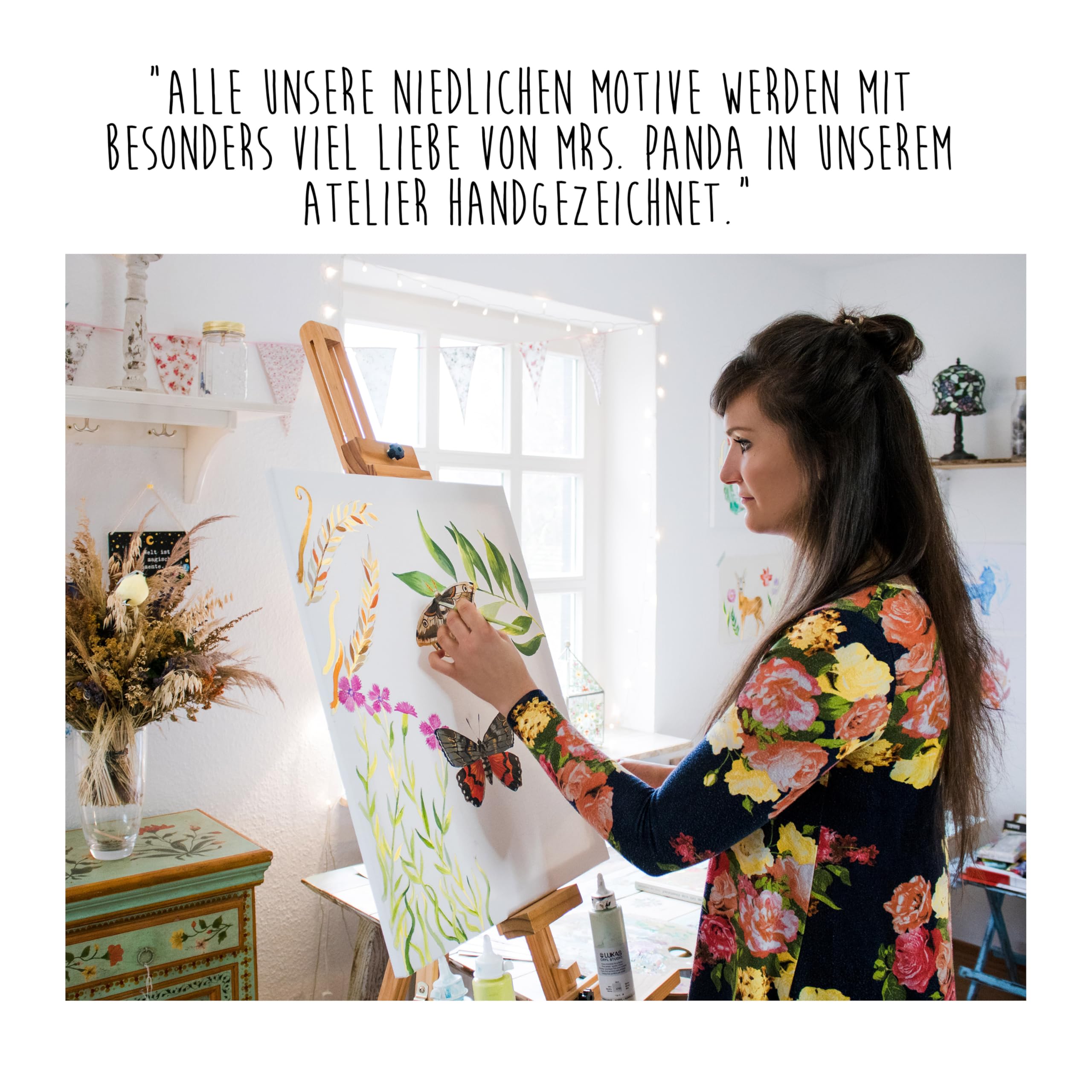 Mr. & Mrs. Panda Personalisierter Sportbeutel Fuchs Sterne
