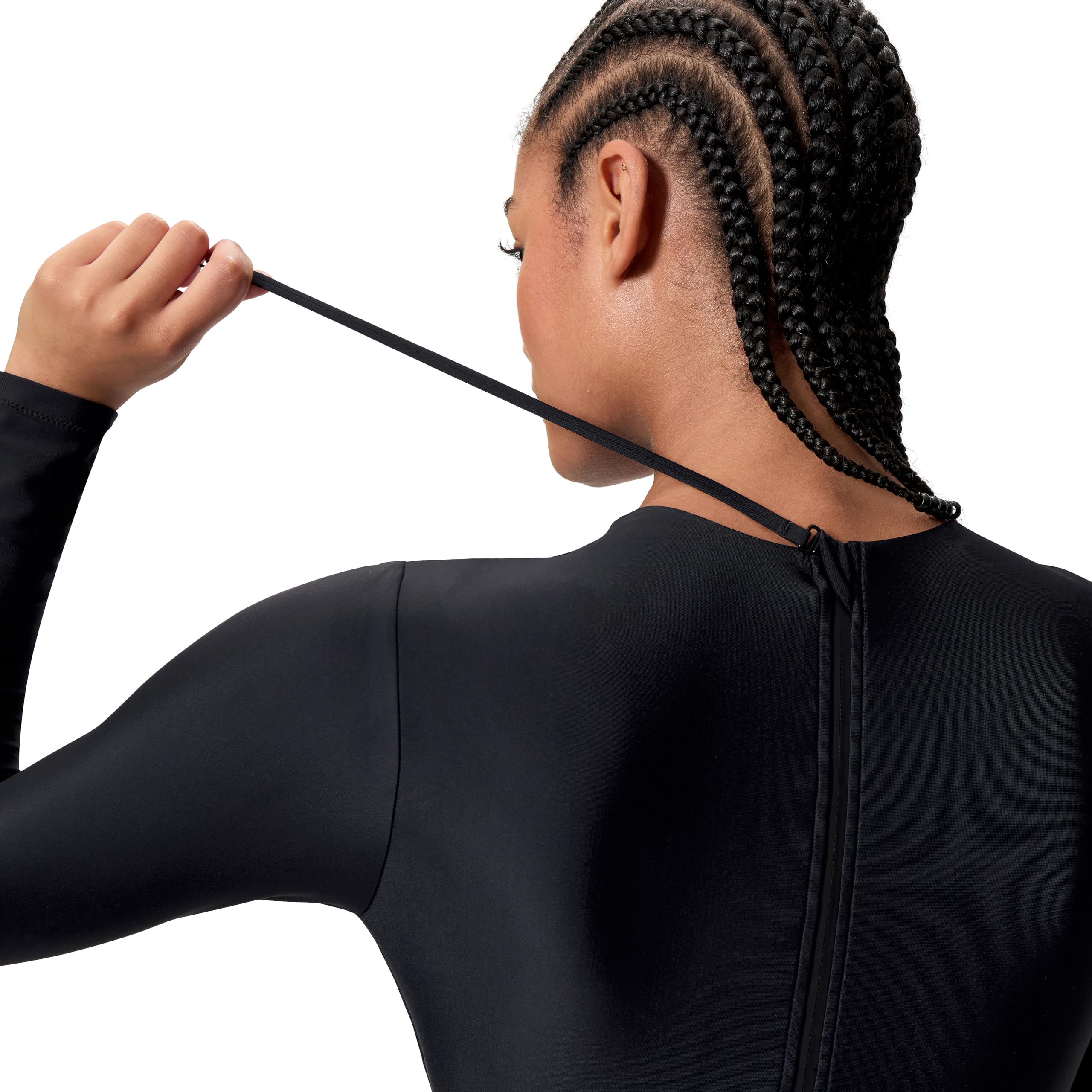 Speedo Ocean Flex Long Sleeve Zipped One Piece Costume da Bagno Donna