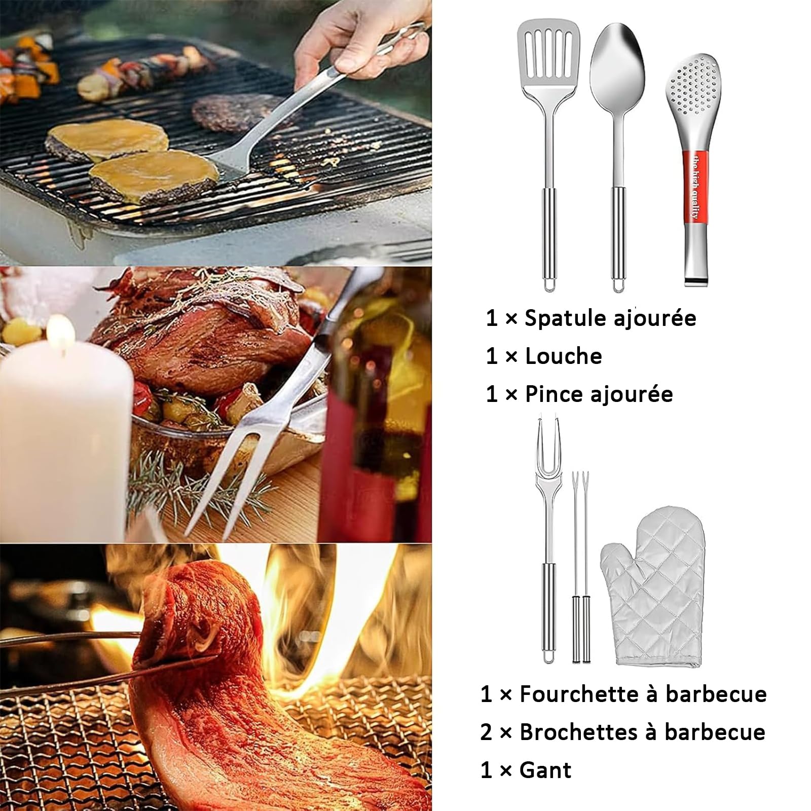 Ensemble de 35 Ustensiles et Couverts de Camping avec Sac de Rangement, Assiettes et Tasses, Accessoires de Cuisine Extérieure pour Voyage, Pique-Nique et Barbecue