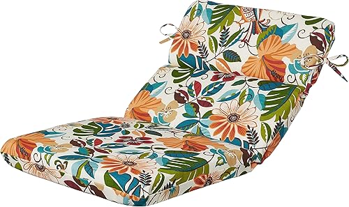 Miniatura 5 de Almohada Pillow Perfect Alatriste para exterior e interior, color marfil y estampado floral