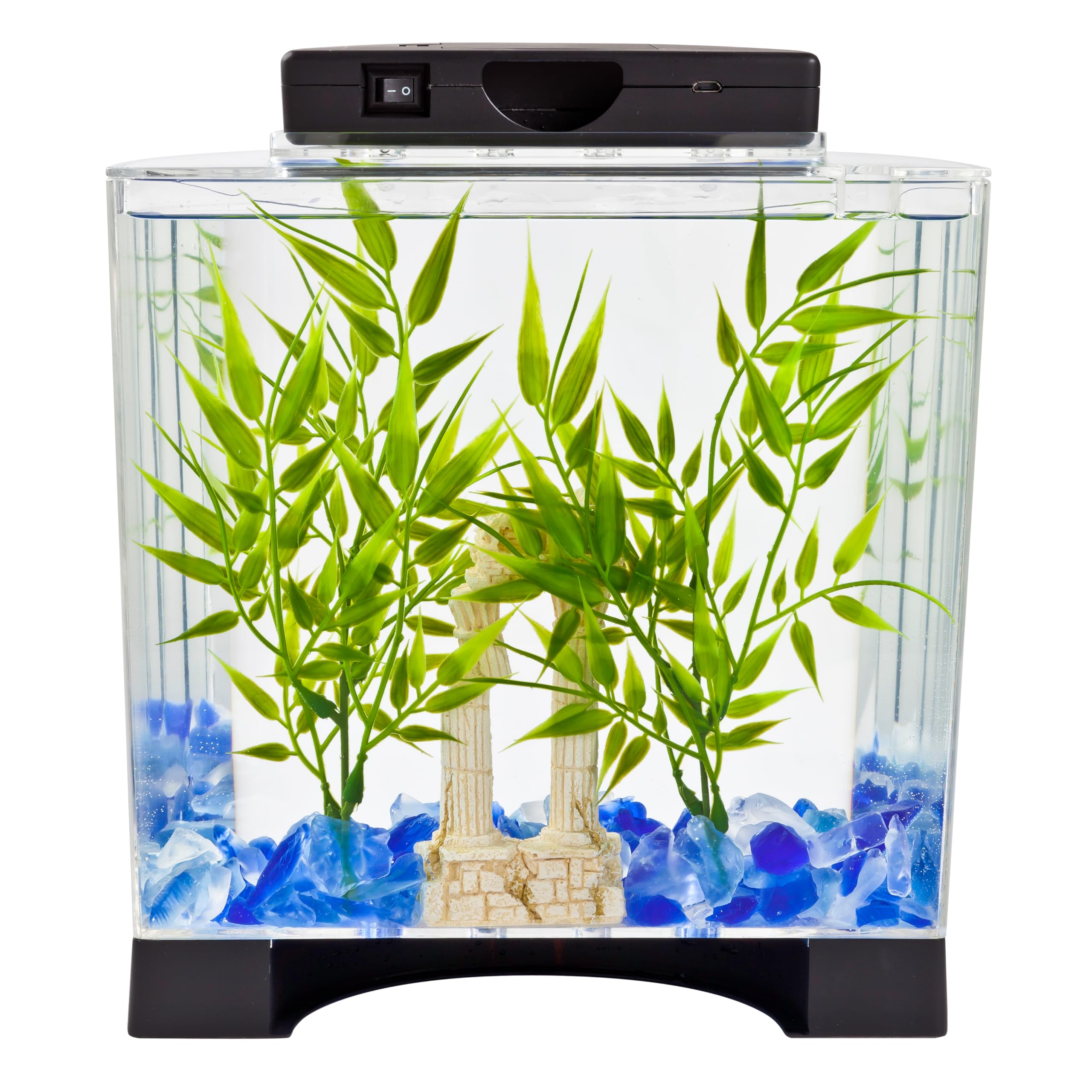 Tetra LED Half Moon 1.1 Gallon Fish Tank Kit for Betta Fish — Amazon image 2