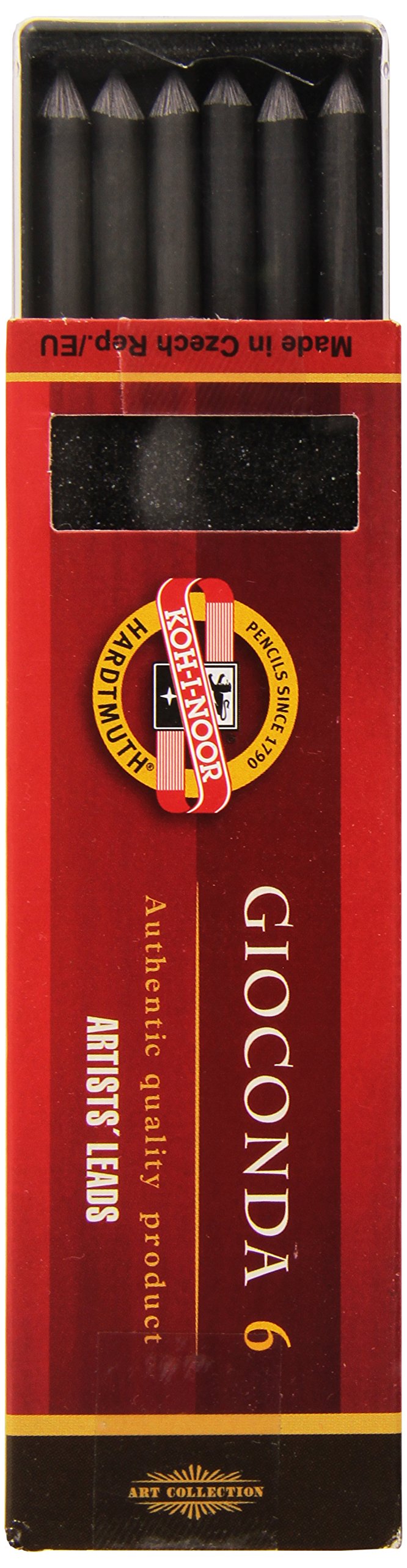 KOH-I-NOOR Graphite Leads for 5.6mm Diameter 120mm 4B Mechanical Pencil