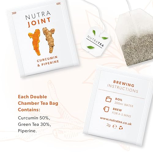 Miniatura 5 de NUTRAJOINT - Té para el cuidado de las articulaciones  Té de flexibilidad en las articulaciones - Alivio del dolor en las articulaciones - 20 bolsas