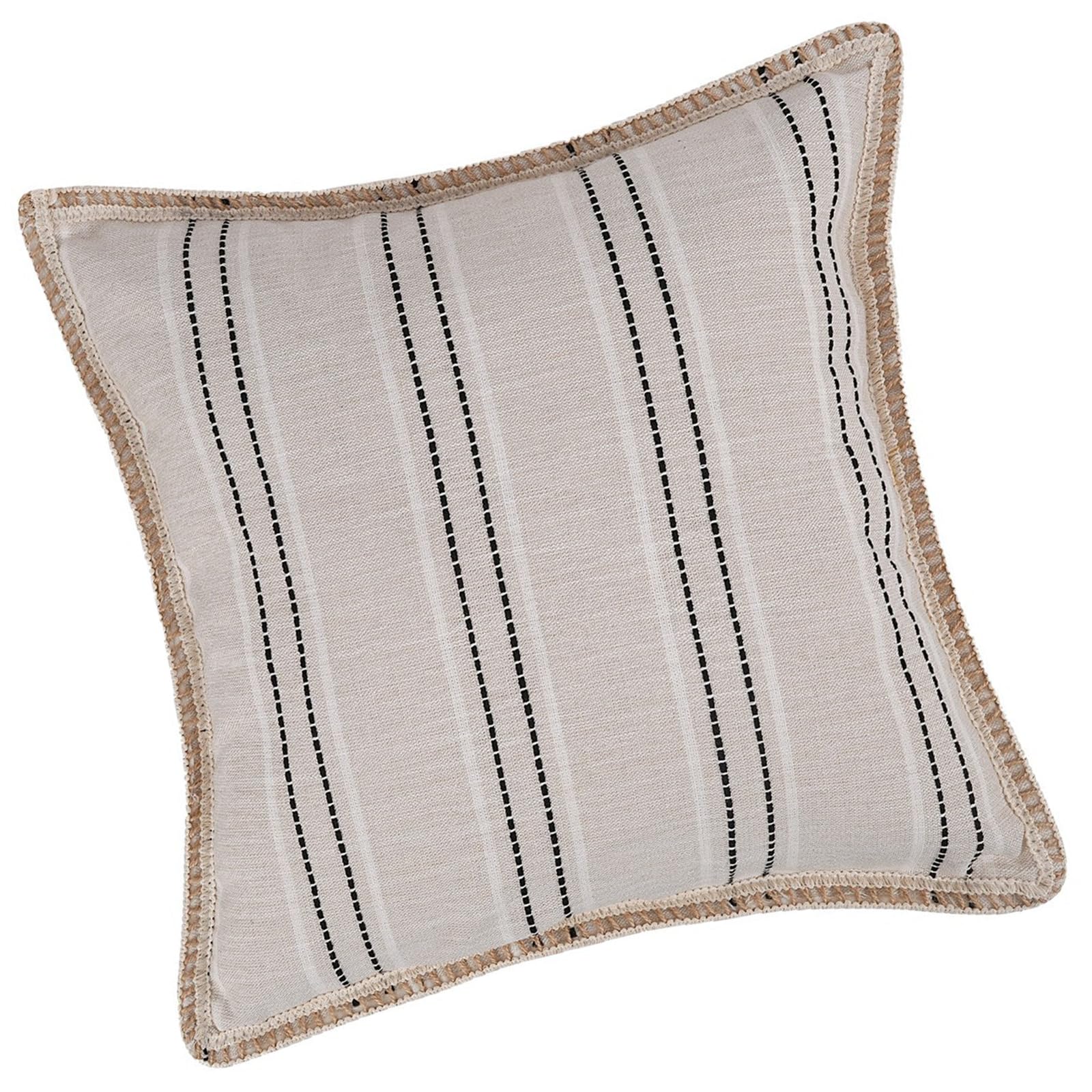 Xjdzineq Organic Linen Pillow Case Coolings Bedroom Accessory Weaving Technology Fabric Easy Maintenance Natural Fiber Pillowcase