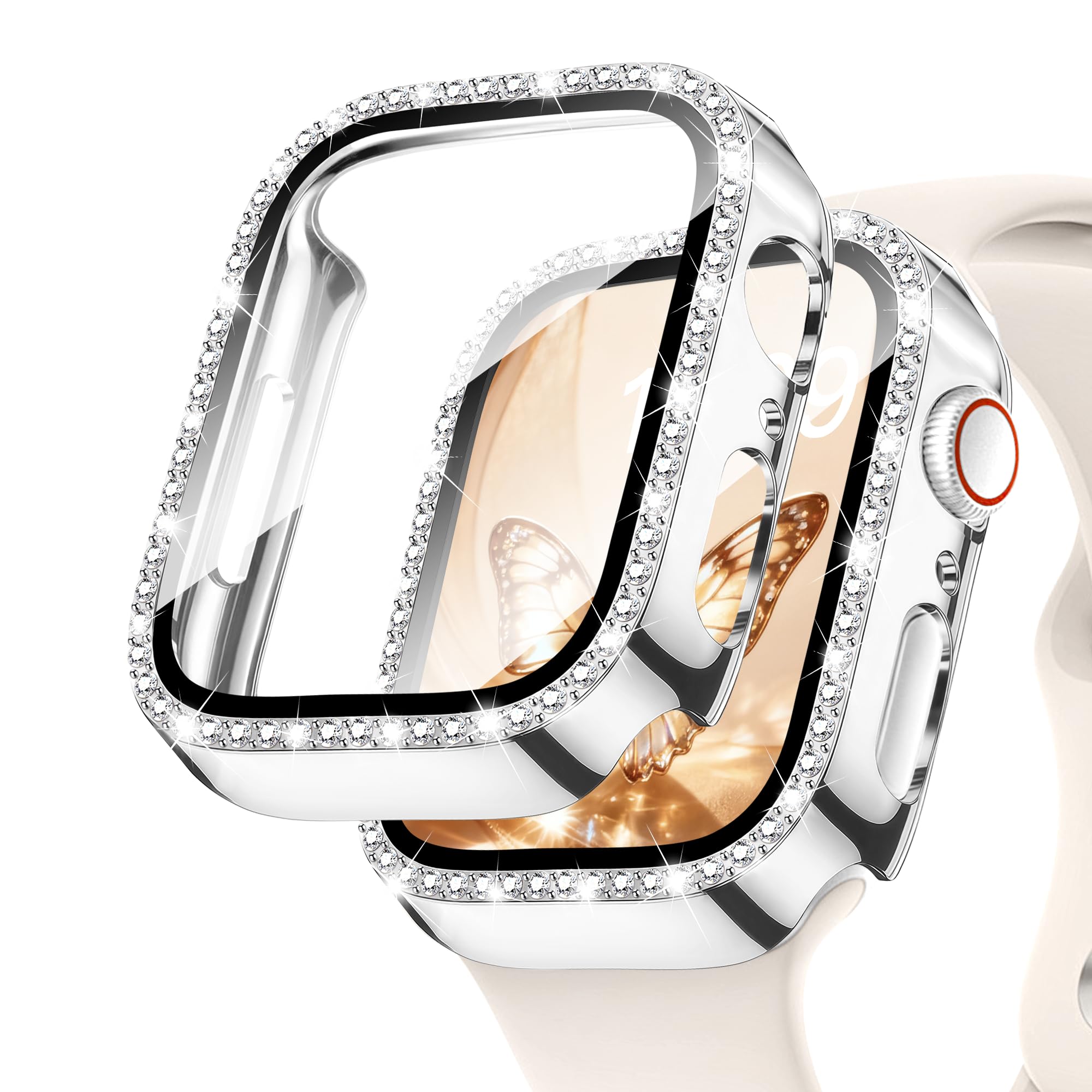 Amazon.co.jp: Sovio キラキラ可愛い 上品デザイン42mm Series 11 10
