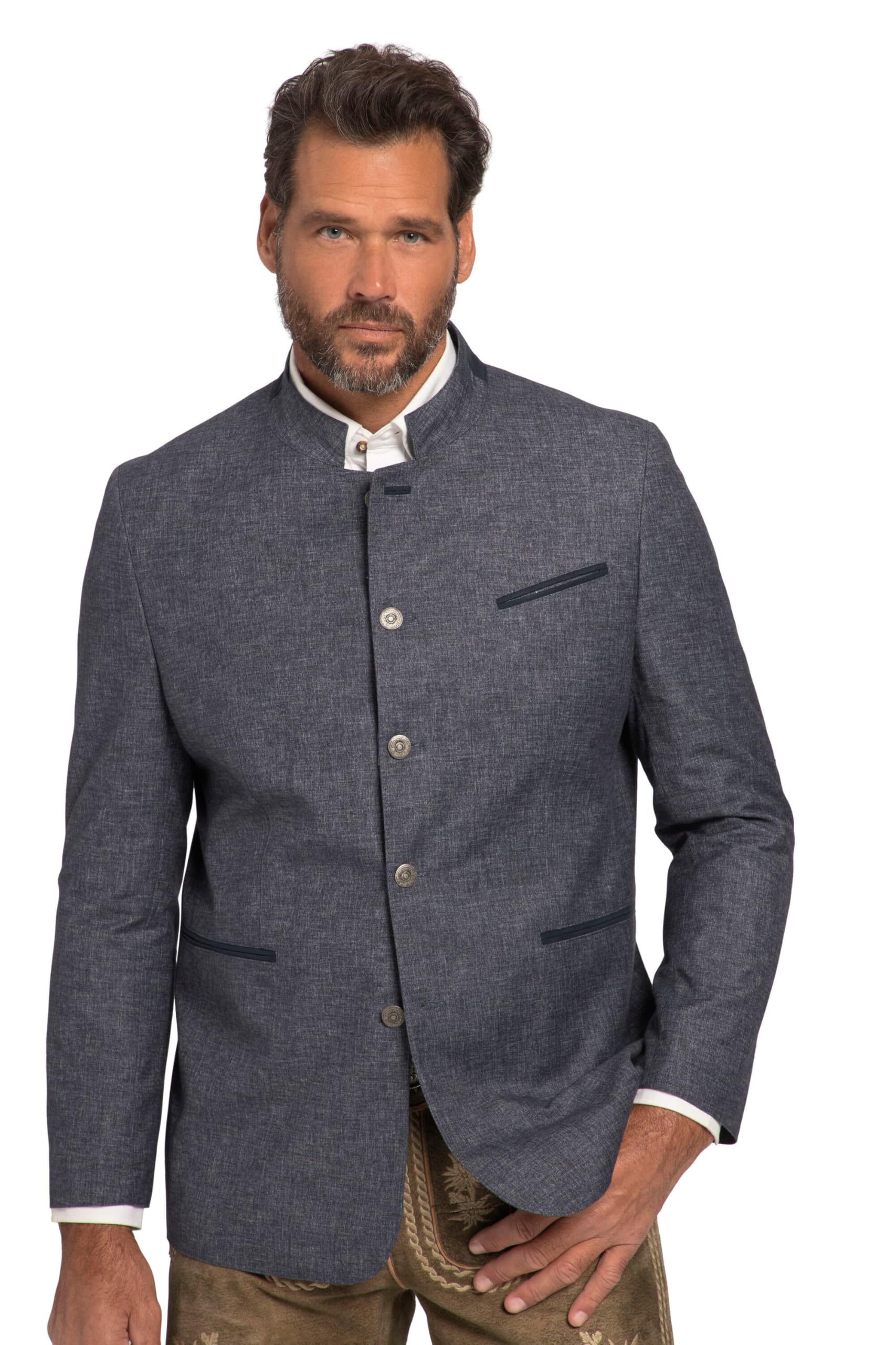 JP 1880 Herren große Größen Übergrößen Menswear L-8XL Janker, Tracht, Leinenmix, Trachtenfutter 820556