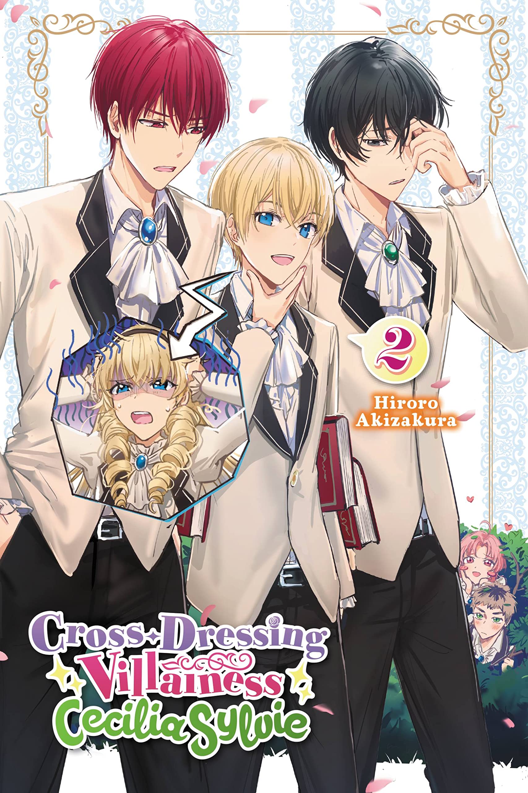 Cross-Dressing Villainess Cecilia Sylvie, Vol. 2  by Hiroro Akizakura PAPERBACK